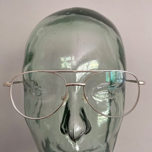 Other Clearly Atlin Gold Pilot / Aviator Glasses Frames Size ONE SIZE - 2 Thumbnail