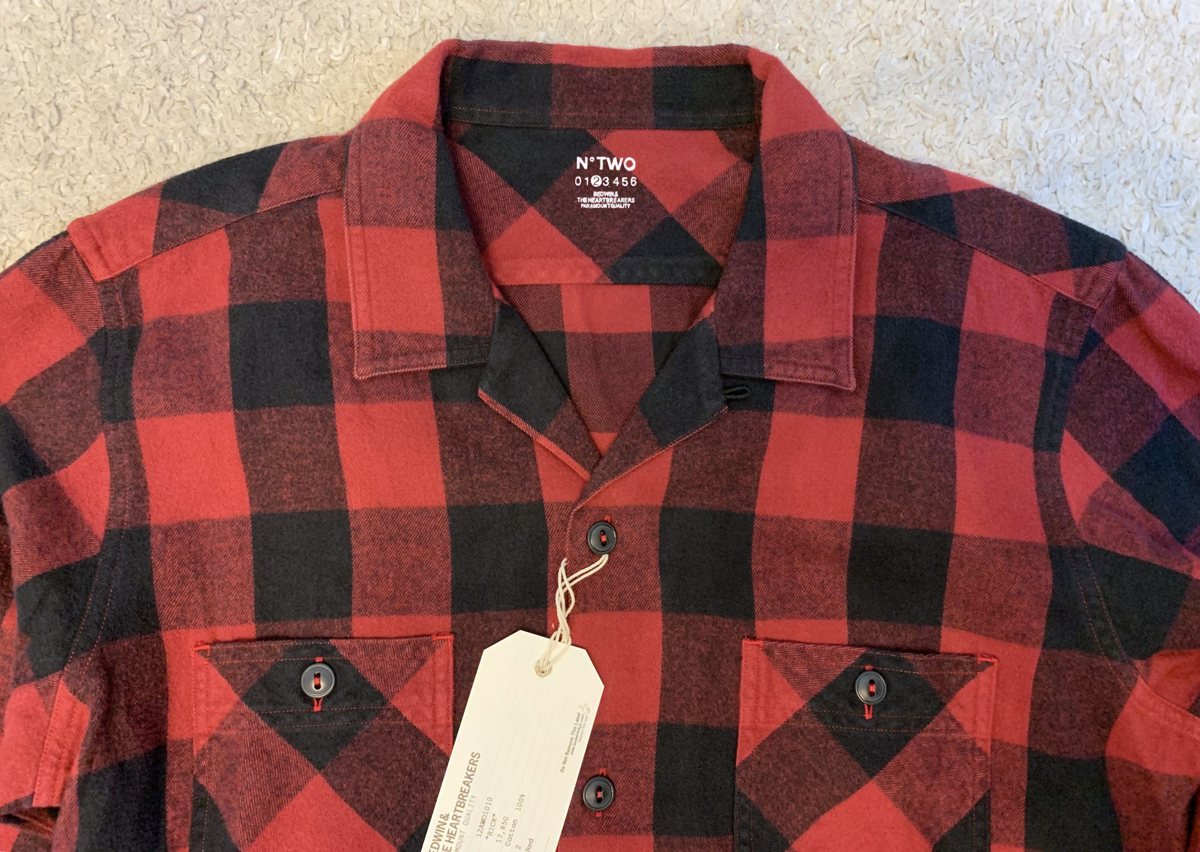 Bedwin & The Heartbreakers Bedwin & the Heartbreakers 2012aw shirt, size 2 (fits S/M) Size US S / EU 44-46 / 1 - 2 Thumbnail