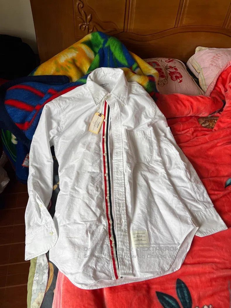 Thom Browne Thom Browne Shirt Size US XS / EU 42 / 0 - 1 Thumbnail