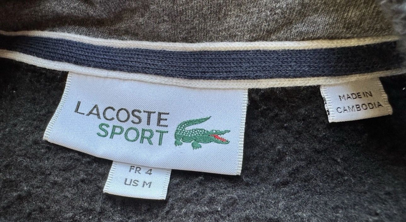 Lacoste Lacoste New Thick Hoodie, Zip Pockets, $175+ Size M / US 6-8 / IT 42-44 - 3 Thumbnail