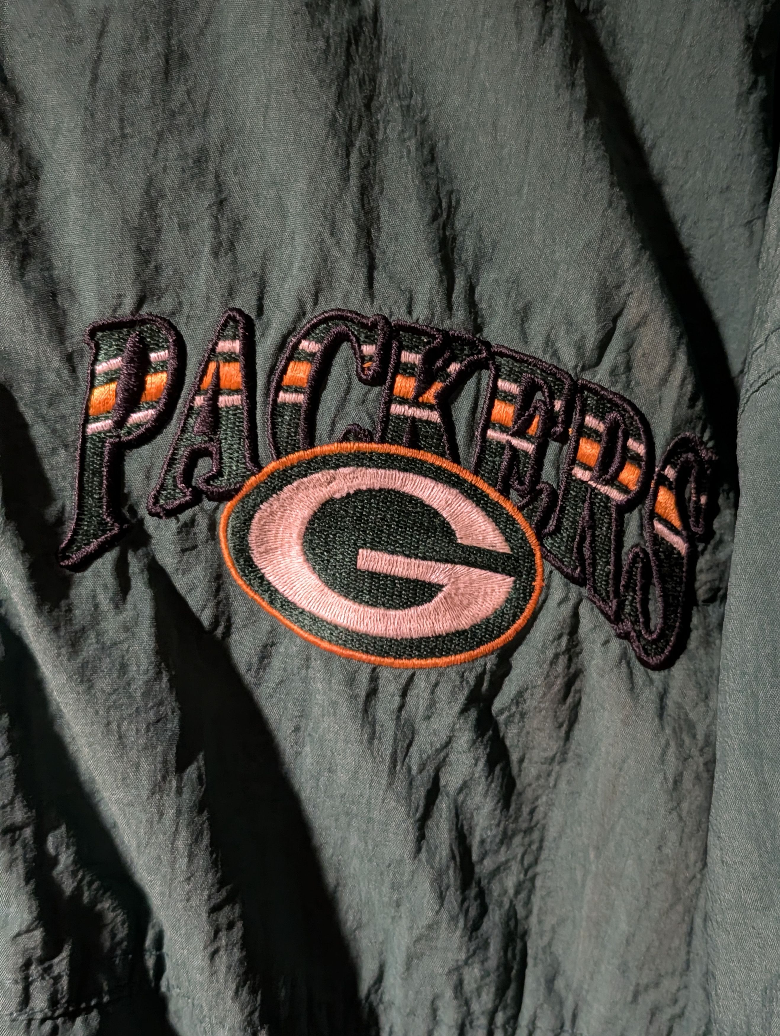 Starter Vintage 90s Green Bay Packers Starter Hooded Puffer Jacket Size US L / EU 52-54 / 3 - 6 Thumbnail