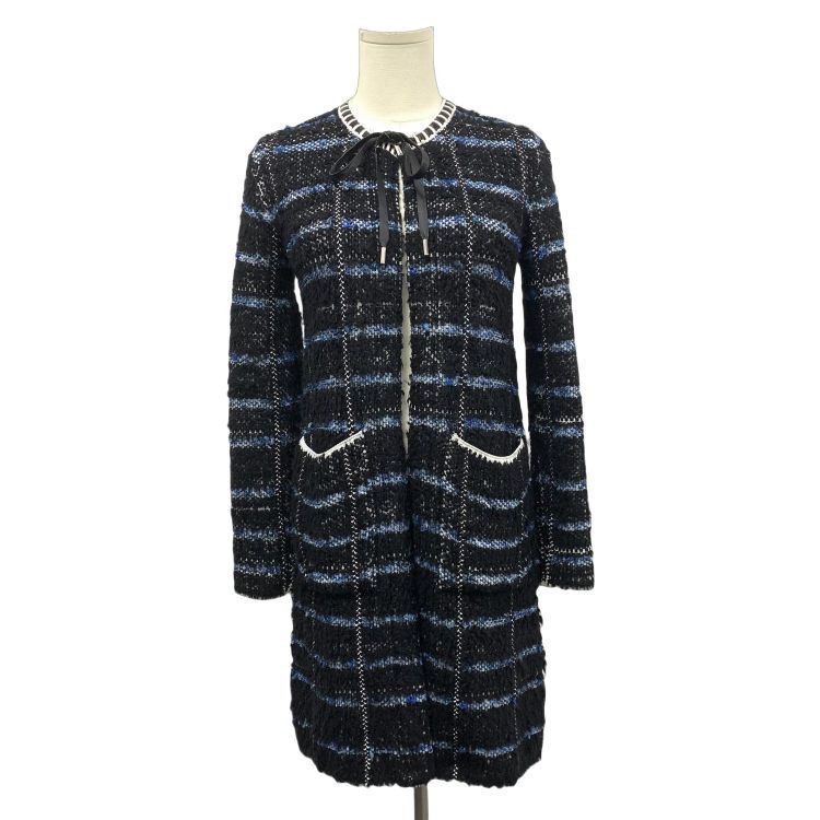 Louis Vuitton Louis Vuitton Striped Texture Coat Size XS Size XS / US 0-2 / IT 36-38 - 1 Thumbnail