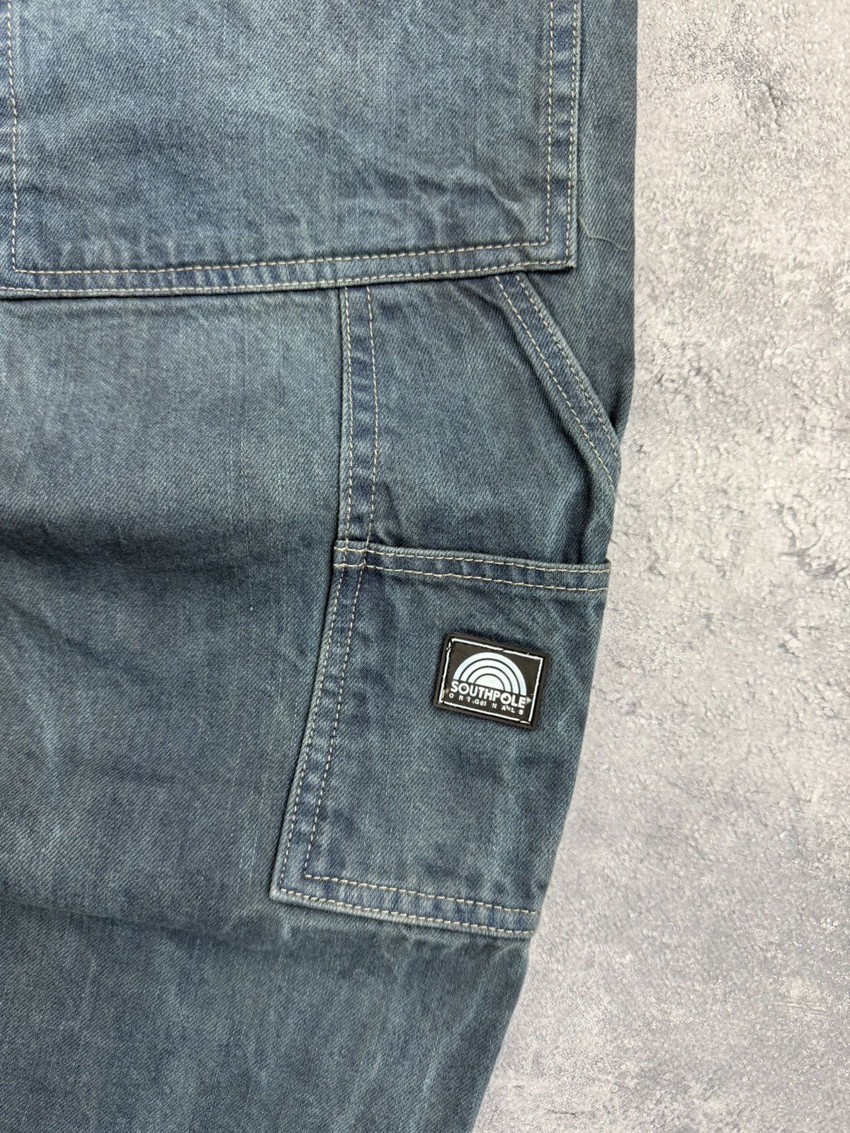 Southpole Vintage Y2K SouthPole Baggy Jeans Denim Pants Faded Skater Size US 32 / EU 48 - 12 Thumbnail