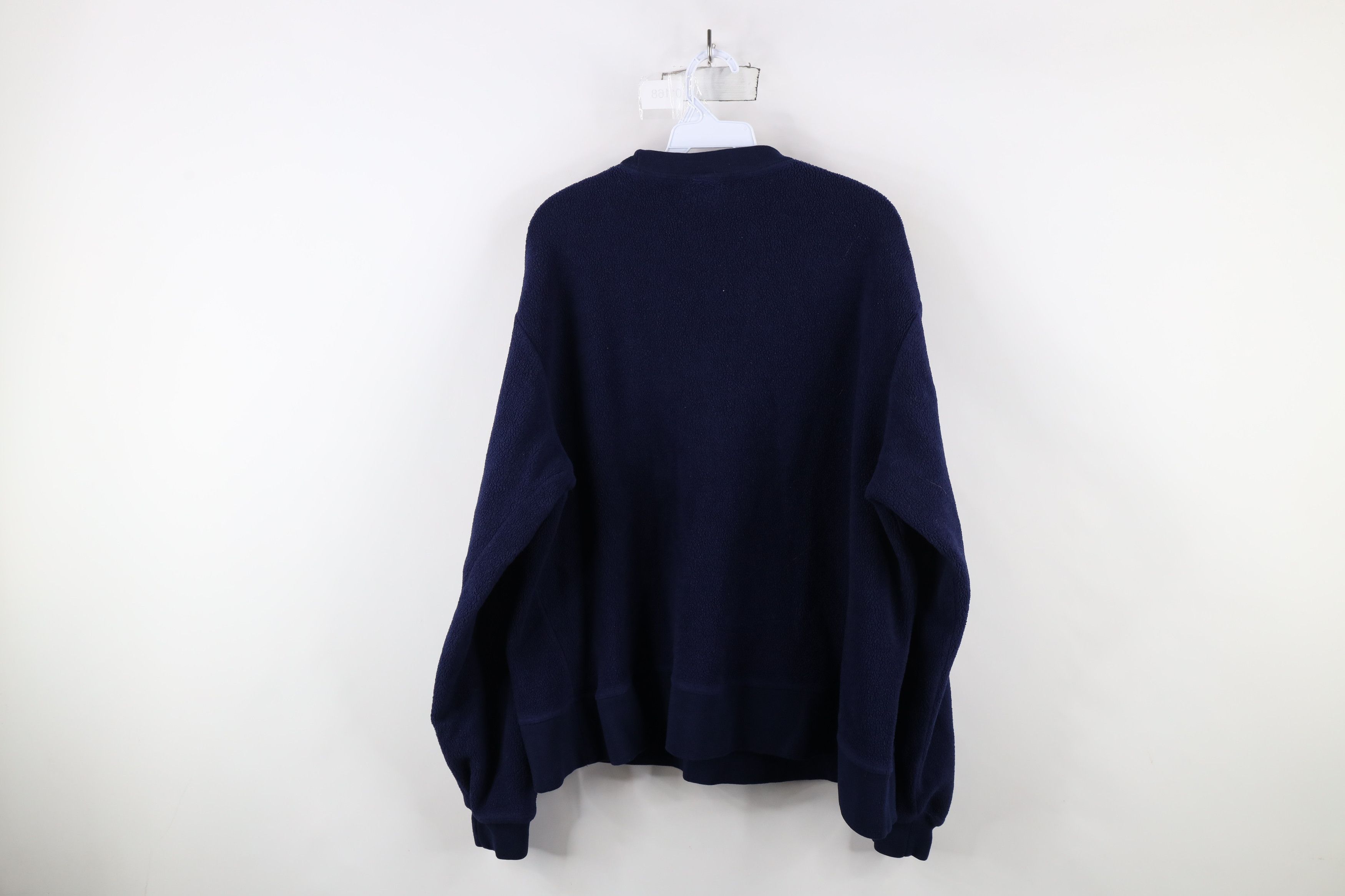 Disney × Vintage Vintage 90s Disney Winnie the Pooh Fleece Sweatshirt Blue Size L / US 10 / IT 46 - 7 Thumbnail