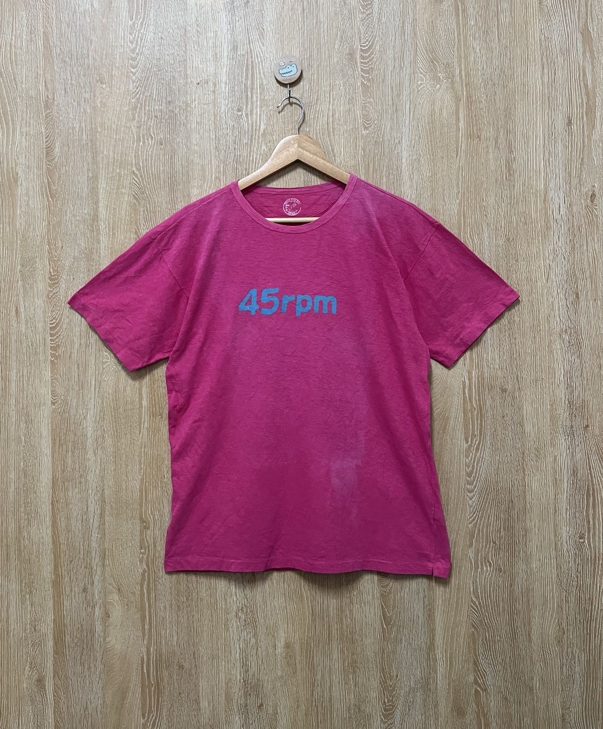 45rpm × Japanese Brand Vtg 45rpm Pink Shirt Logo Size US M / EU 48-50 / 2 - 1 Thumbnail