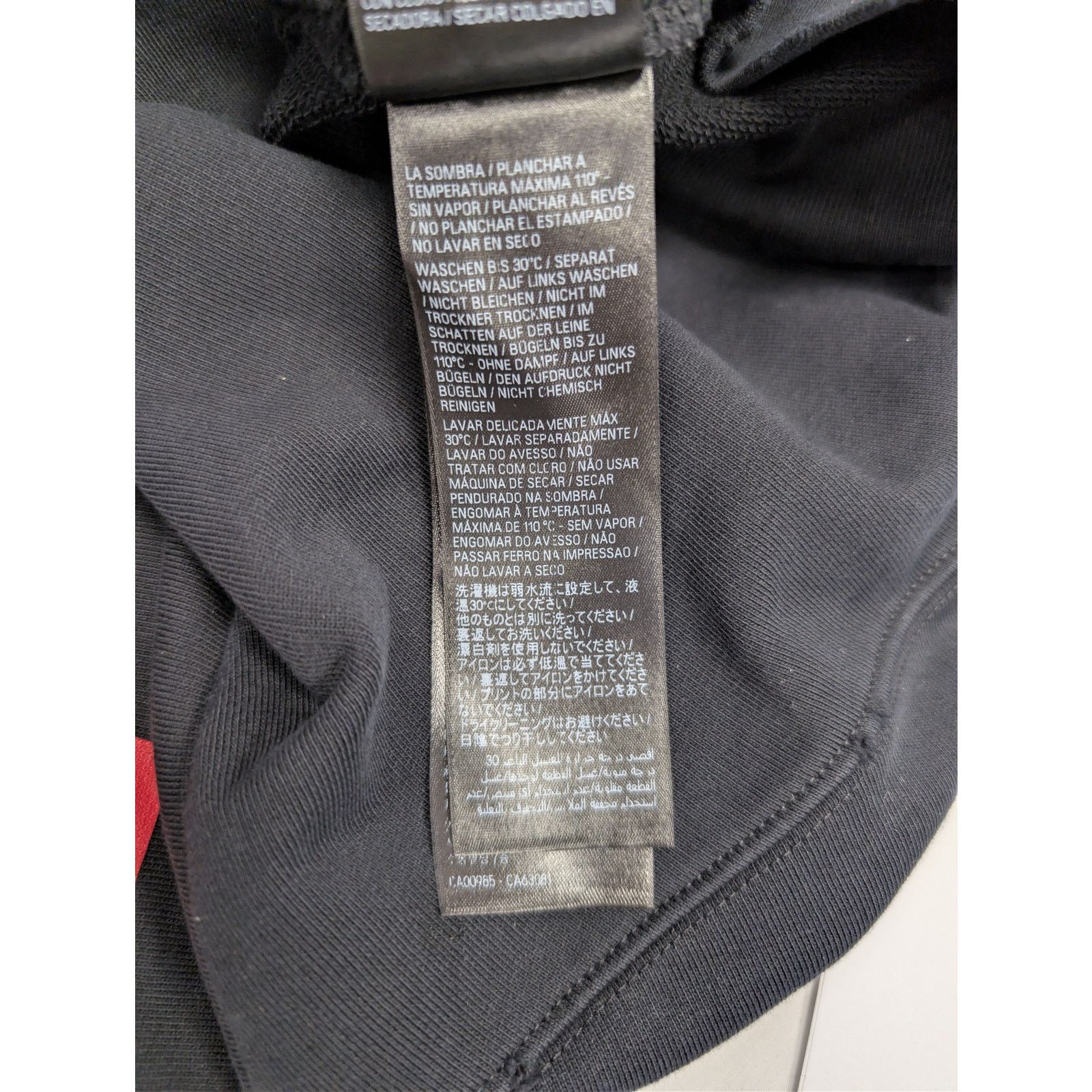 Balenciaga o1rshd1 Top League Round Hoodie in Black Size US XL / EU 56 / 4 - 15 Thumbnail