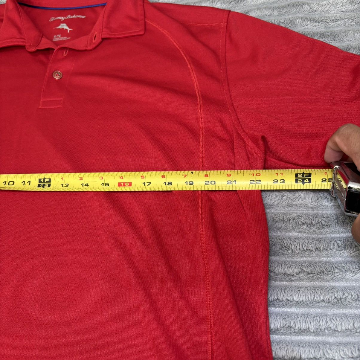 Tommy Bahama Tommy Bahama Polo Shirt Mens XLarge Red Short Size US XL / EU 56 / 4 - 5 Thumbnail