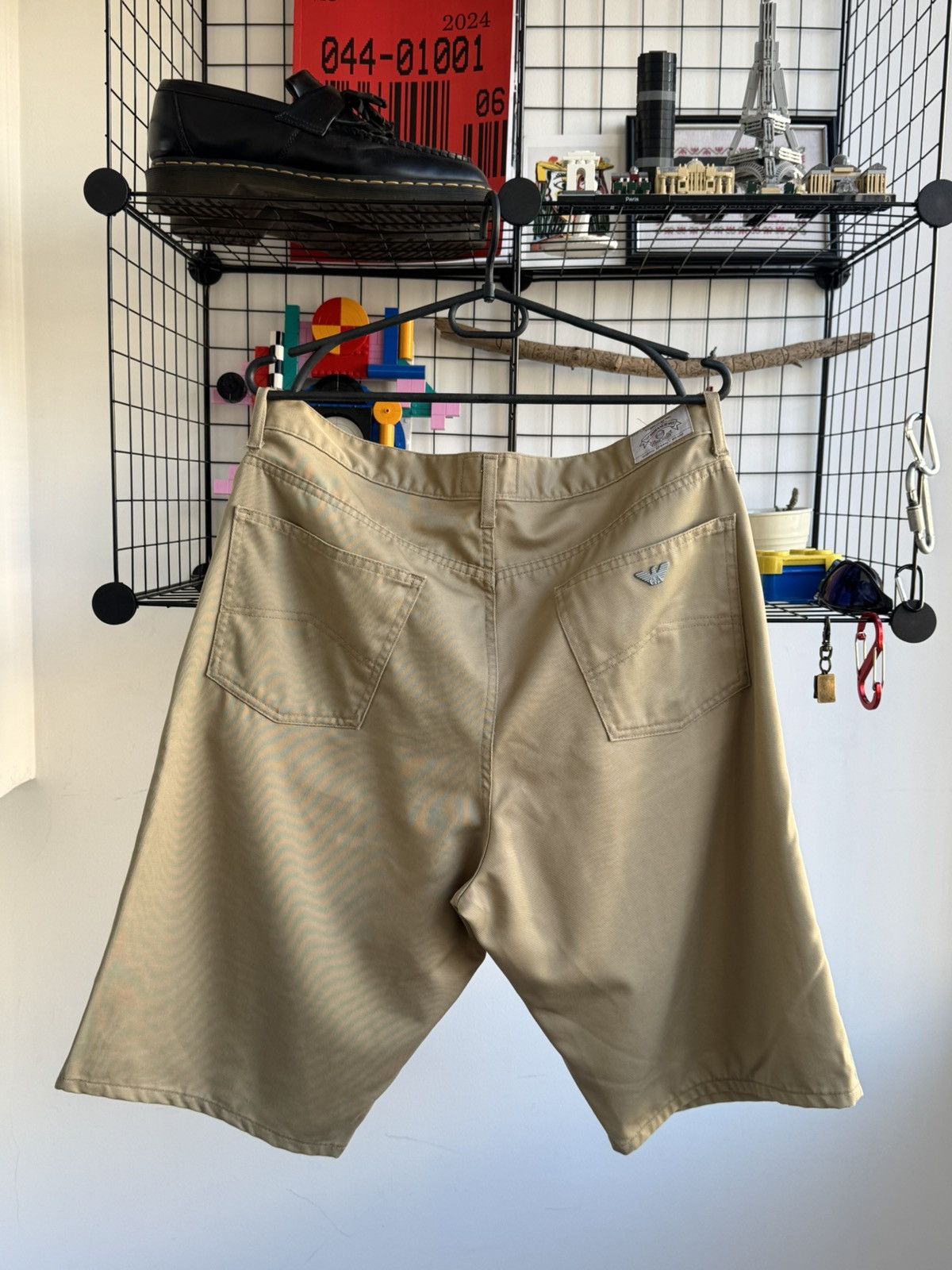 Armani Vintage Armani Jeans Baggy Shorts Size US 34 / EU 50 - 1 Thumbnail
