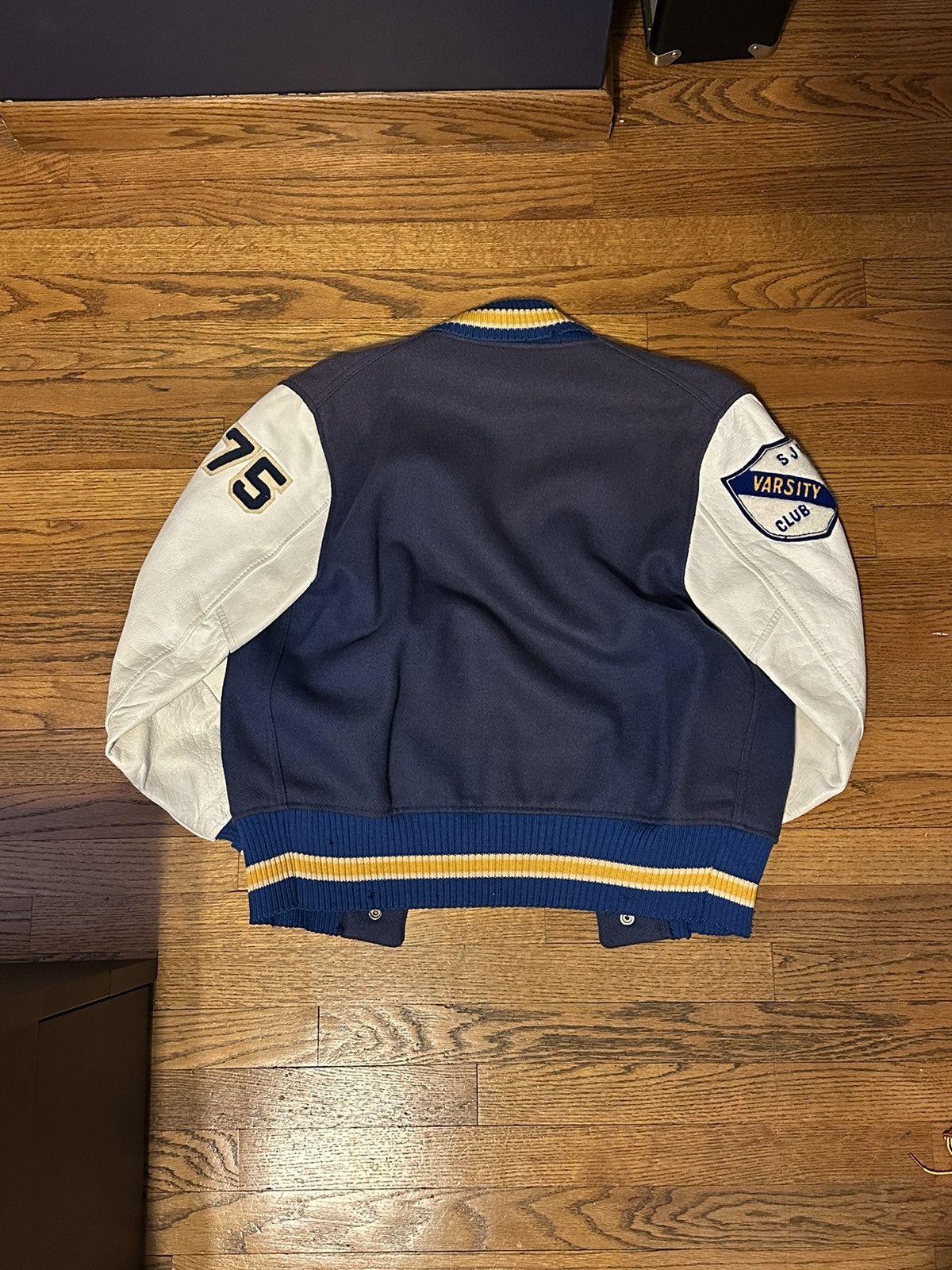 Vintage Vintage Varsity Letterman Jacket Size US M / EU 48-50 / 2 - 2 Thumbnail