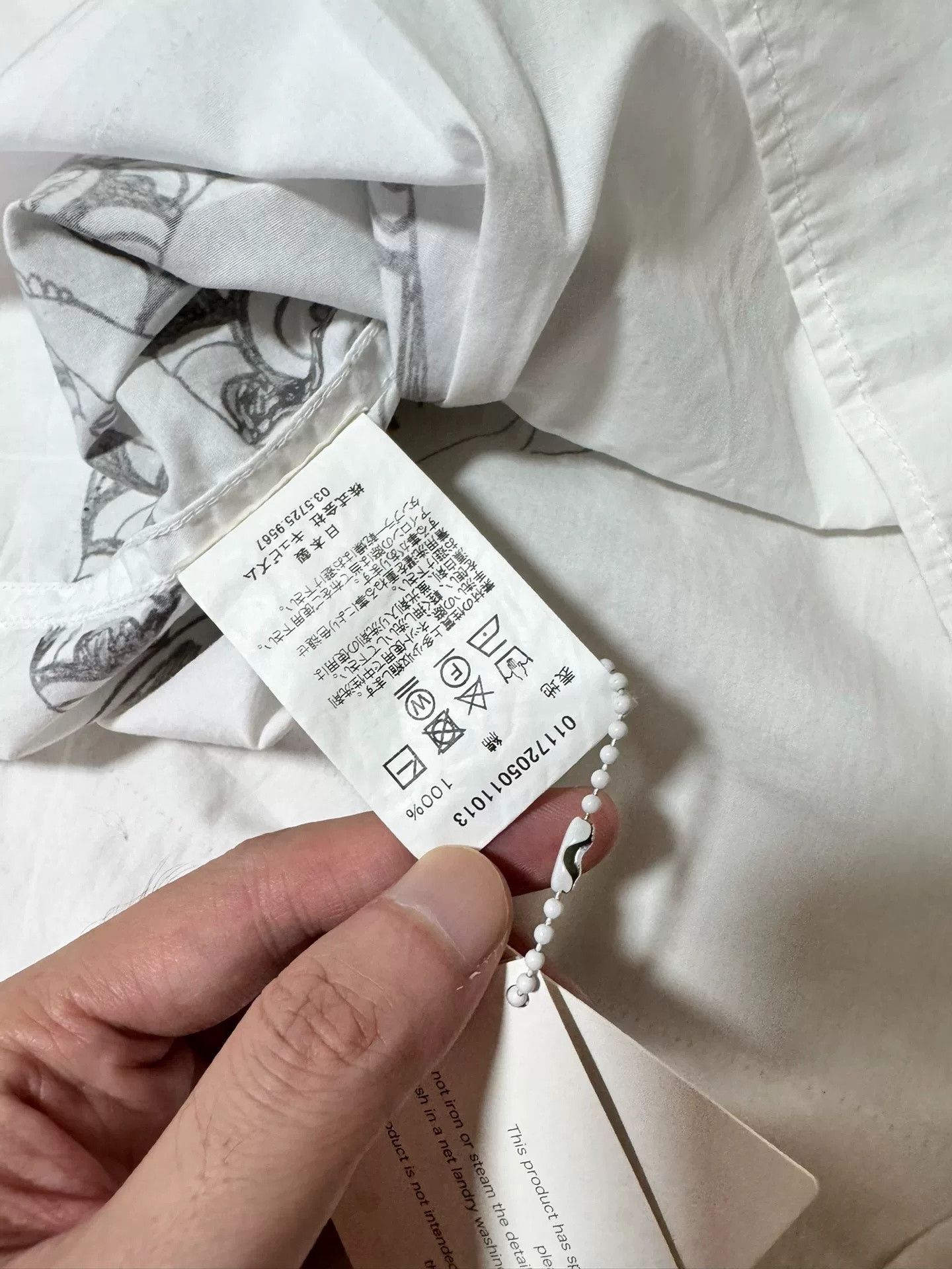 Visvim visvim 17AW Hand-Painted Carp Long-Sleeve Shirt Size US S / EU 44-46 / 1 - 6 Thumbnail