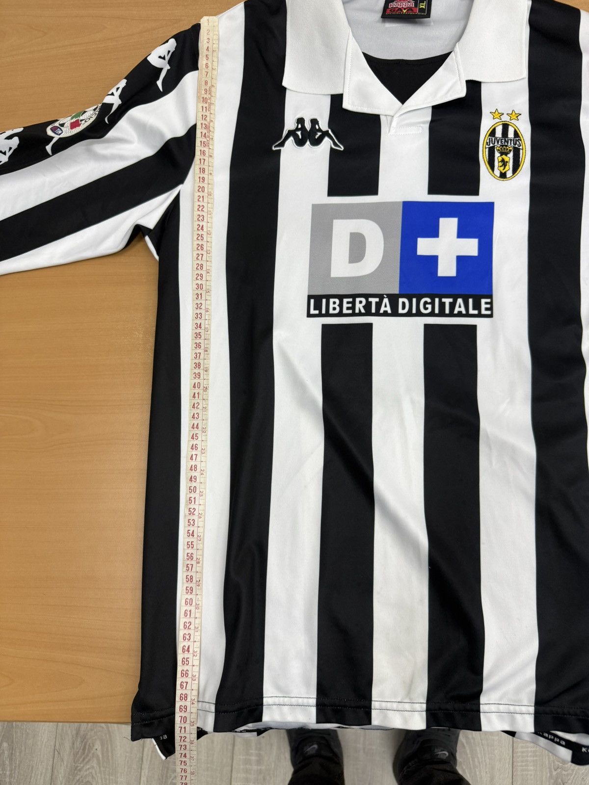Kappa Juventus 1998/99 Kappa Del Piero Era Long Sleeve Vintage Size US XL / EU 56 / 4 - 9 Thumbnail