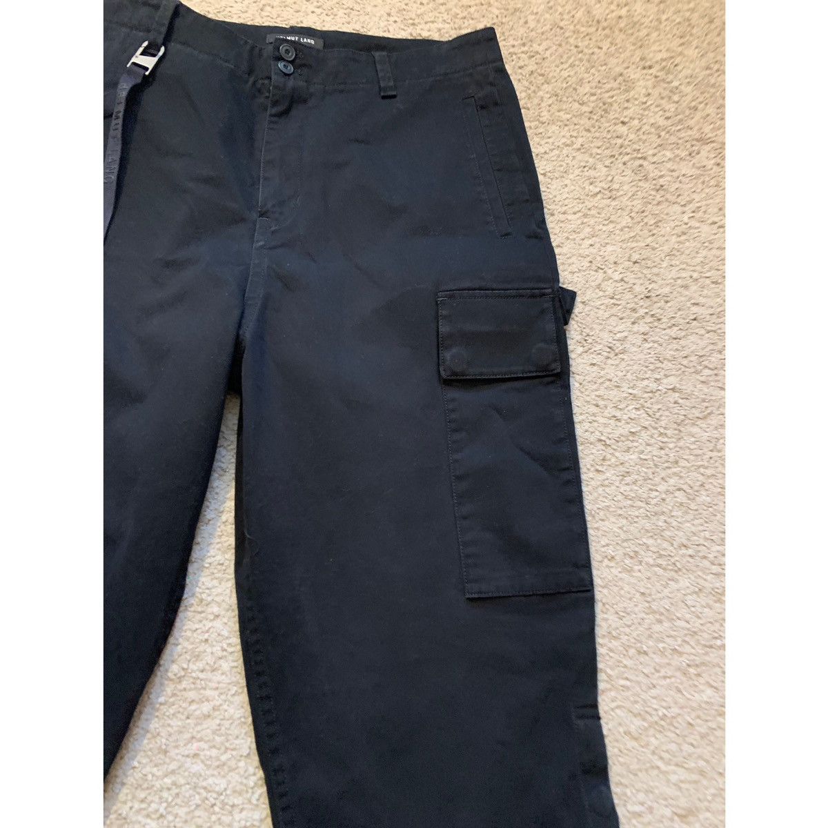 Helmut Lang HELMUT LANG MILITARY CARGO CROPPED PANTS Size US 32 / EU 48 - 7 Thumbnail