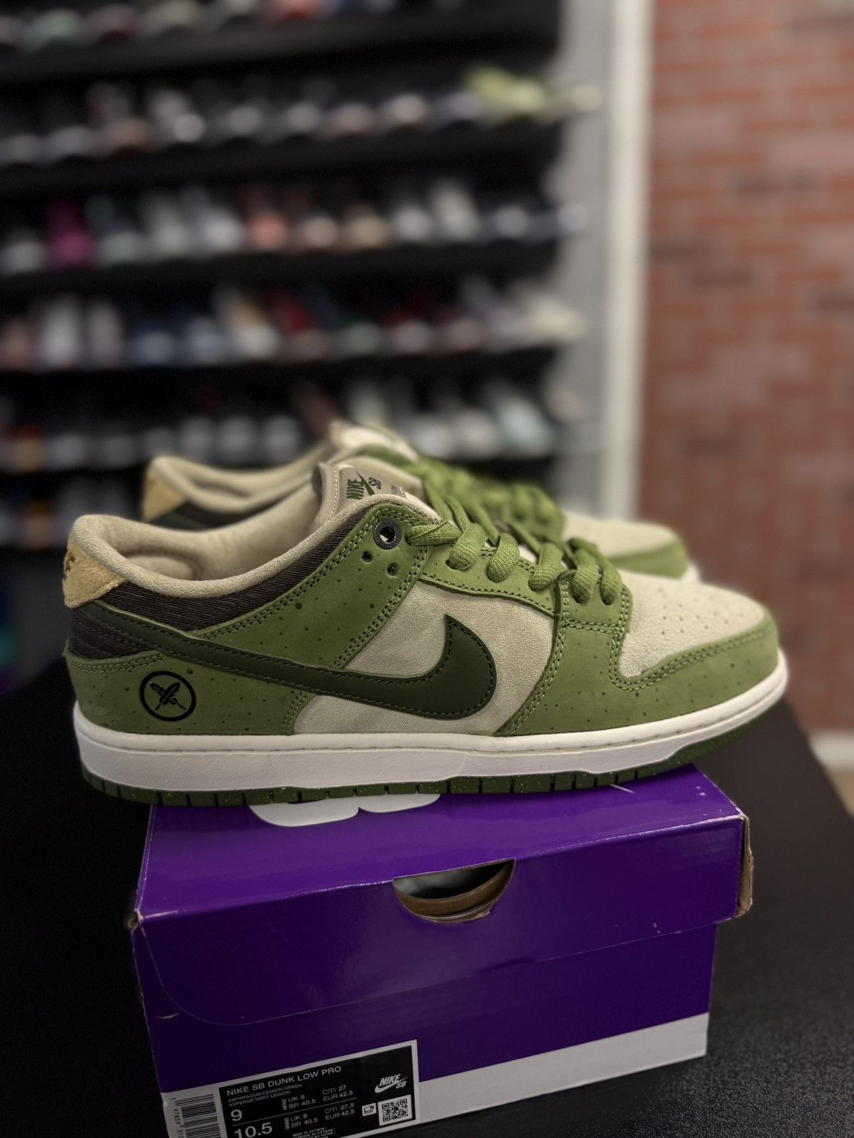 Nike Nike Dunk Low Yuto Horigome Matcha Size 9 (NEW) Size US 9 / EU 42 - 1 Thumbnail