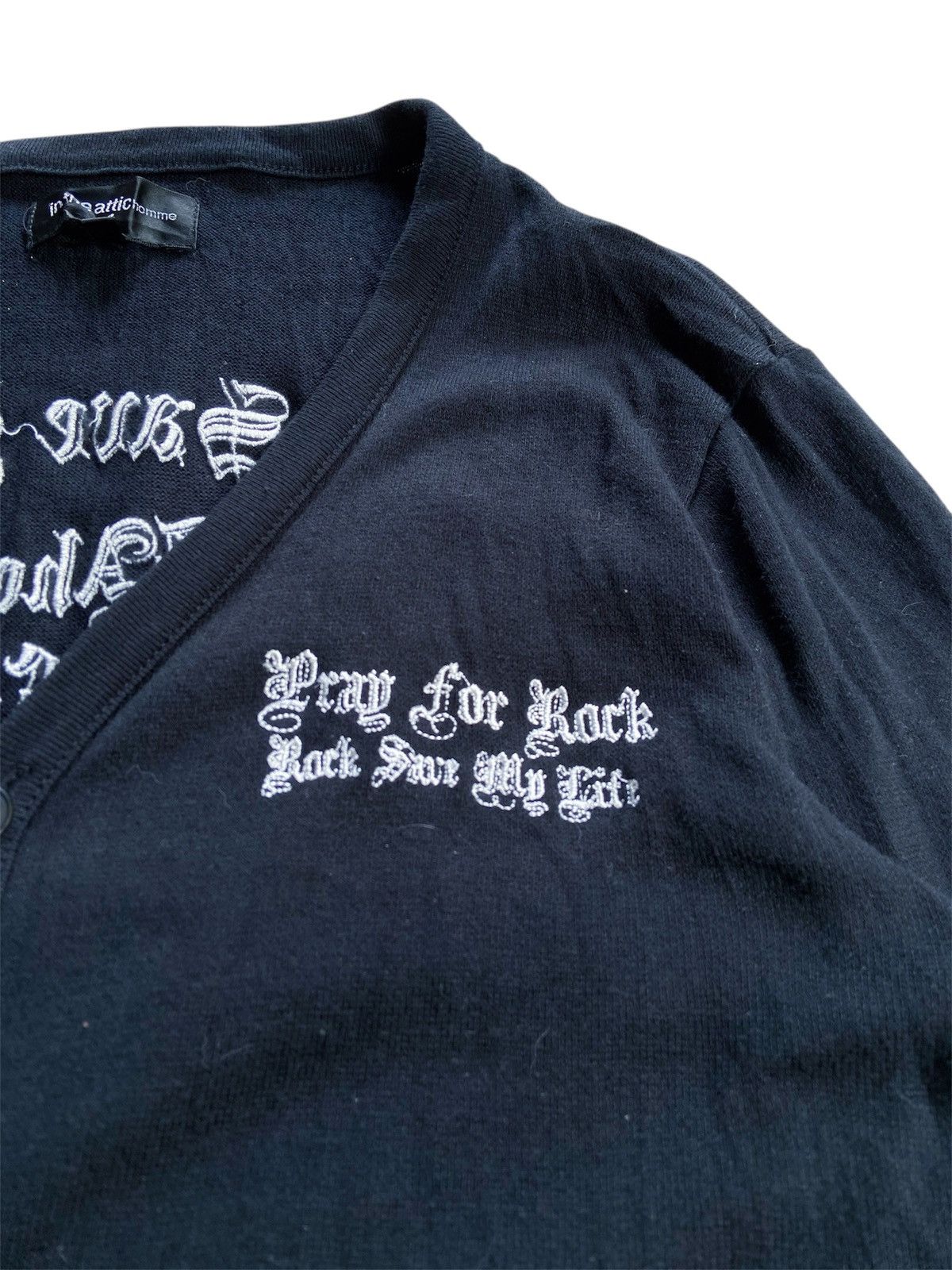 In The Attic 🇯🇵IN THE ATTIC ROCK SAVE MY LIVE KNITWEAR Size US M / EU 48-50 / 2 - 7 Thumbnail