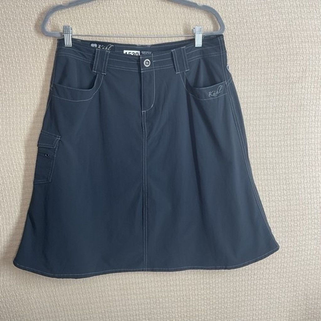 Kuhl NWOT Kuhl Hiking Outdoor Casual Heart Cargo Skirt Women 14 Size 36" / US 14 / IT 50 - 1 Thumbnail