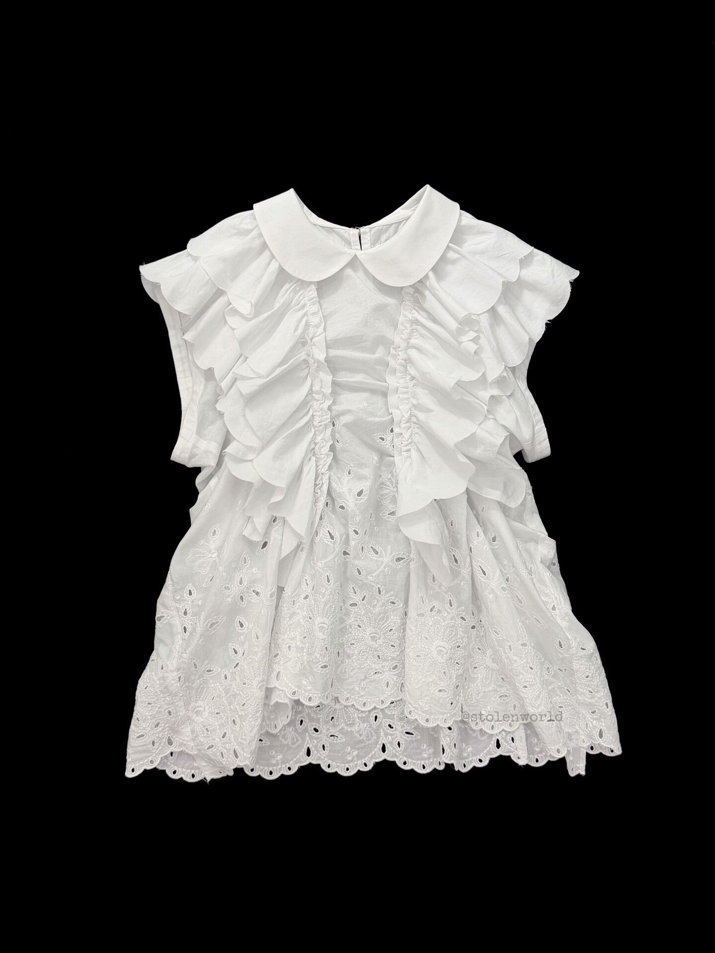 Comme des Garcons Comme des Garçons Tricot Ruffle Top Size M / US 6-8 / IT 42-44 - 1 Thumbnail