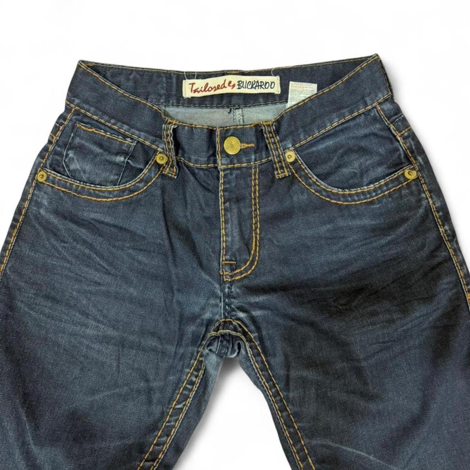 True Religion Buckaroo carbon shade denim jeans Size US 33 - 4 Thumbnail