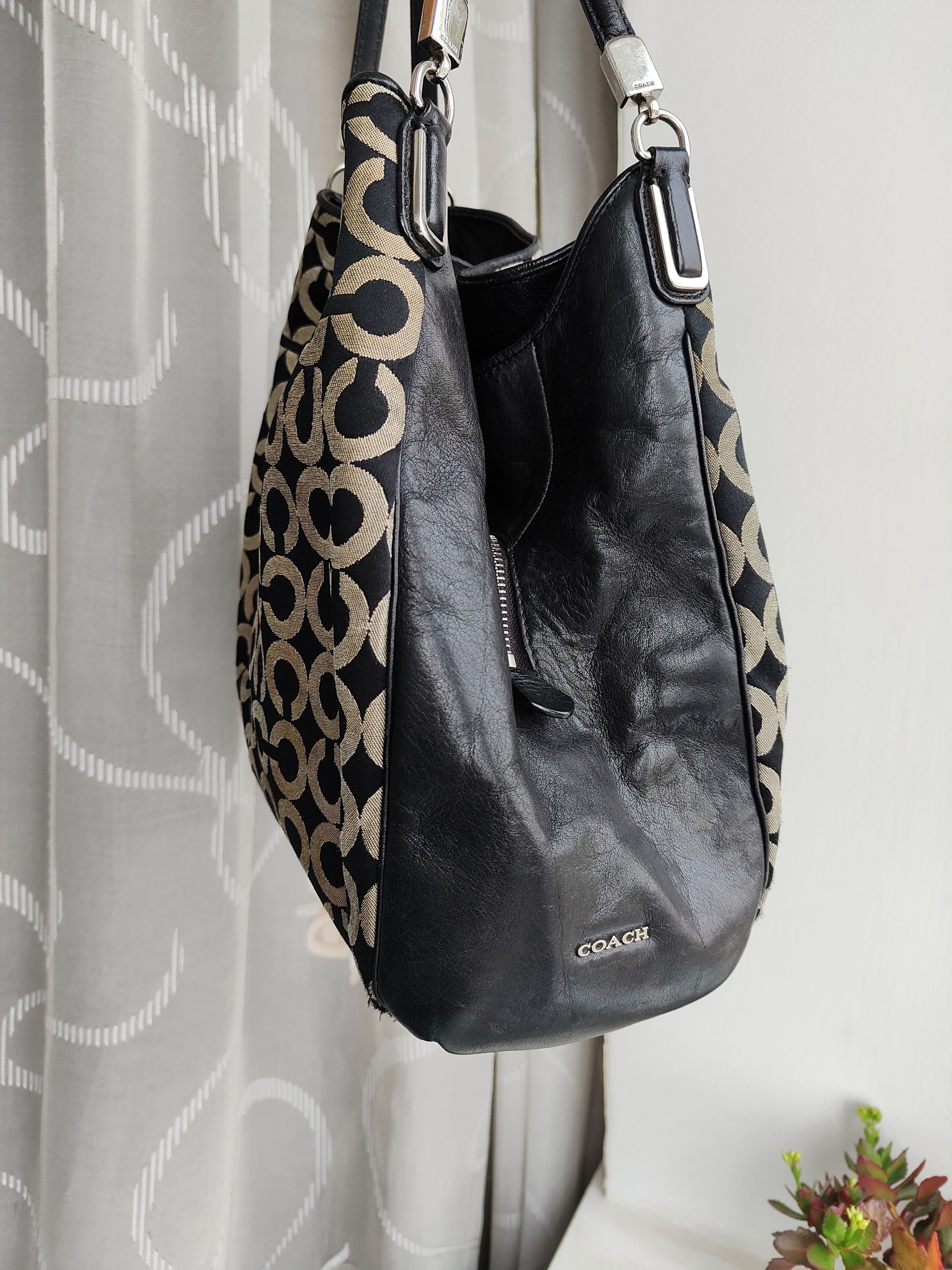 Coach Coach Madison Phoebe Shoulder Bag Tote Bag Canvas Leather Size ONE SIZE - 10 Thumbnail