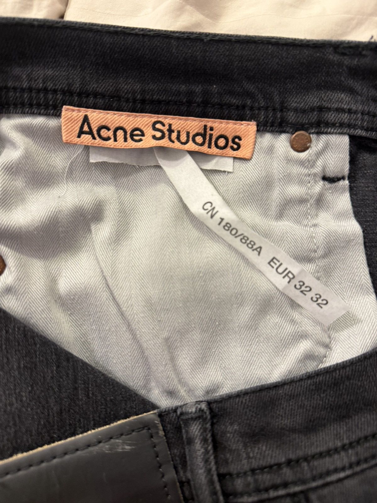 Acne Studios Acne Studios Dark Grey Jeans Size US 32 / EU 48 - 8 Thumbnail
