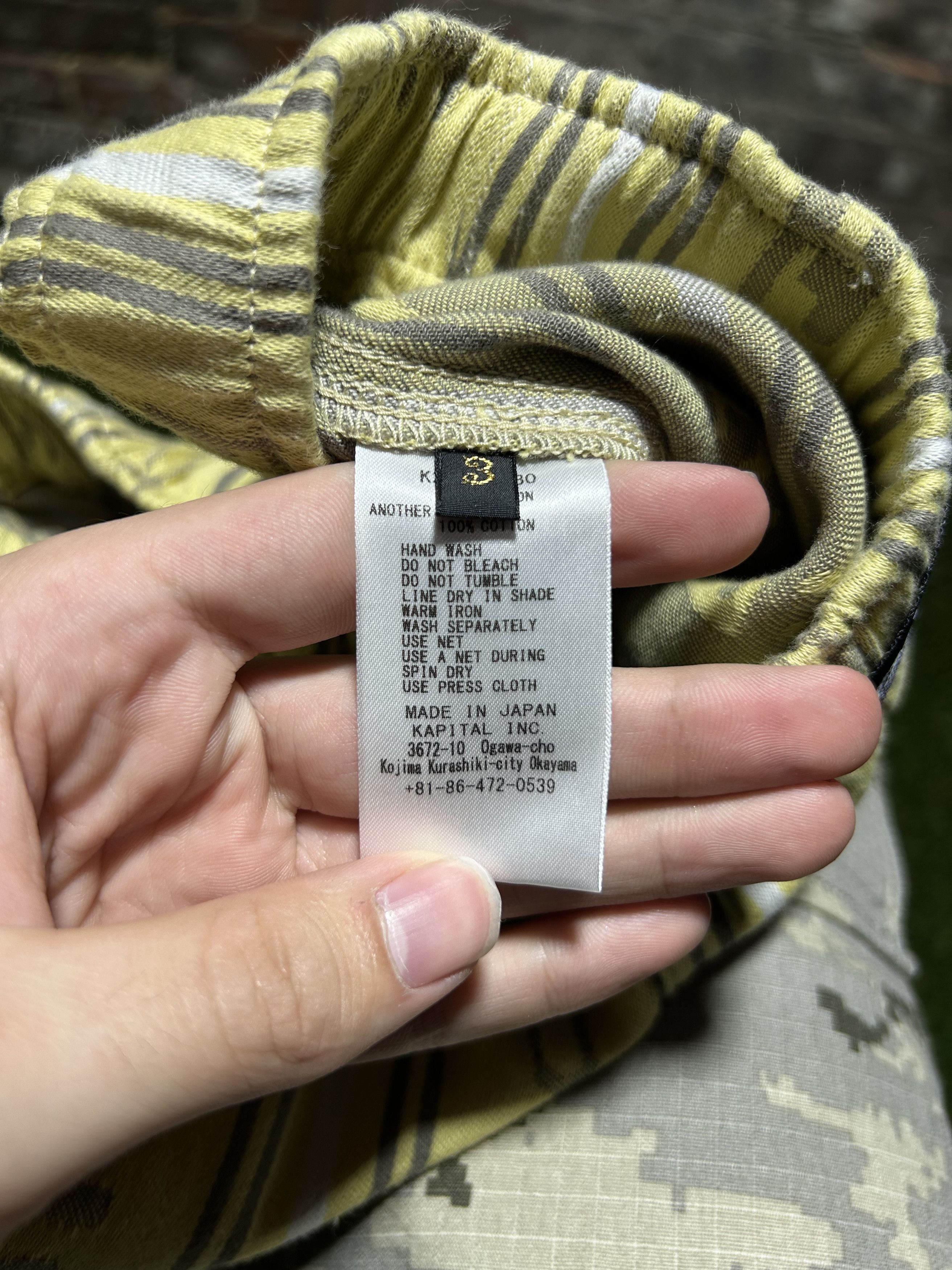 Kapital Kapital Linen Nukes Shorts Size US 32 / EU 48 - 4 Thumbnail