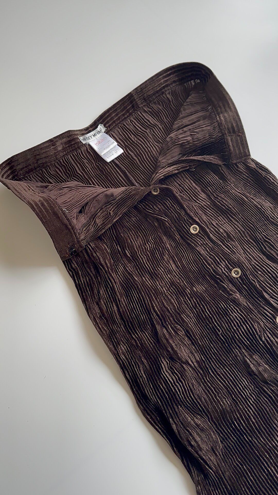 Issey Miyake ISSEY MIYAKE Folding button dress| Size 28" / US 6 / IT 42 - 6 Thumbnail
