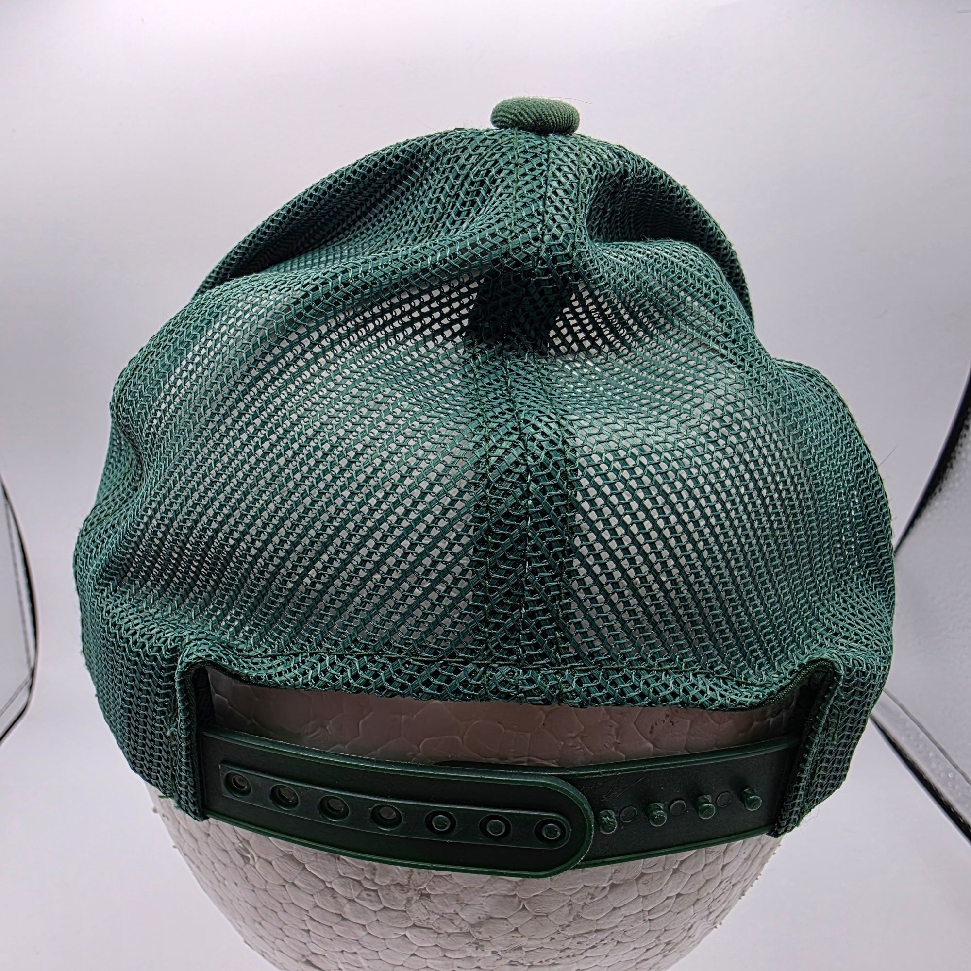 Bass Pro Shops Bass Pro Shops Adjustable Trucker Hat Green Logo Fishing Sna Size ONE SIZE - 3 Thumbnail