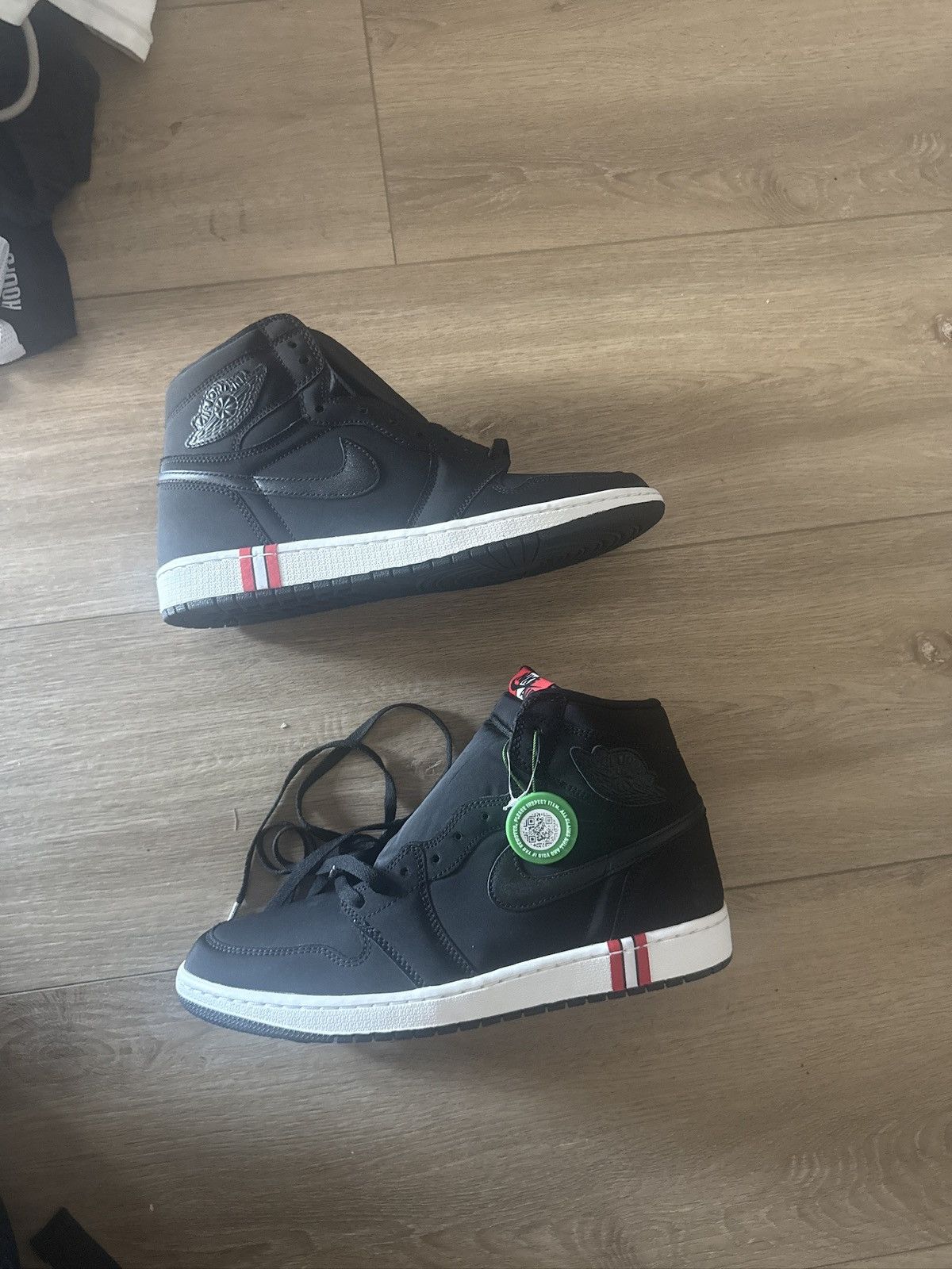 Jordan Brand Jordan 1 Paris Saint-Germain High Top Size US 12 / EU 45 - 2 Thumbnail