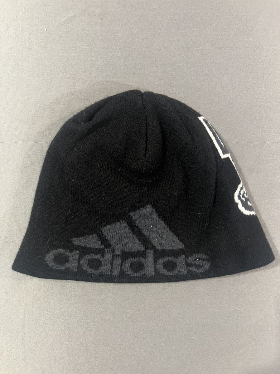 Adidas × Vintage Vintage Y2k Adidas Beanie WMU University logo Size ONE SIZE - 2 Thumbnail