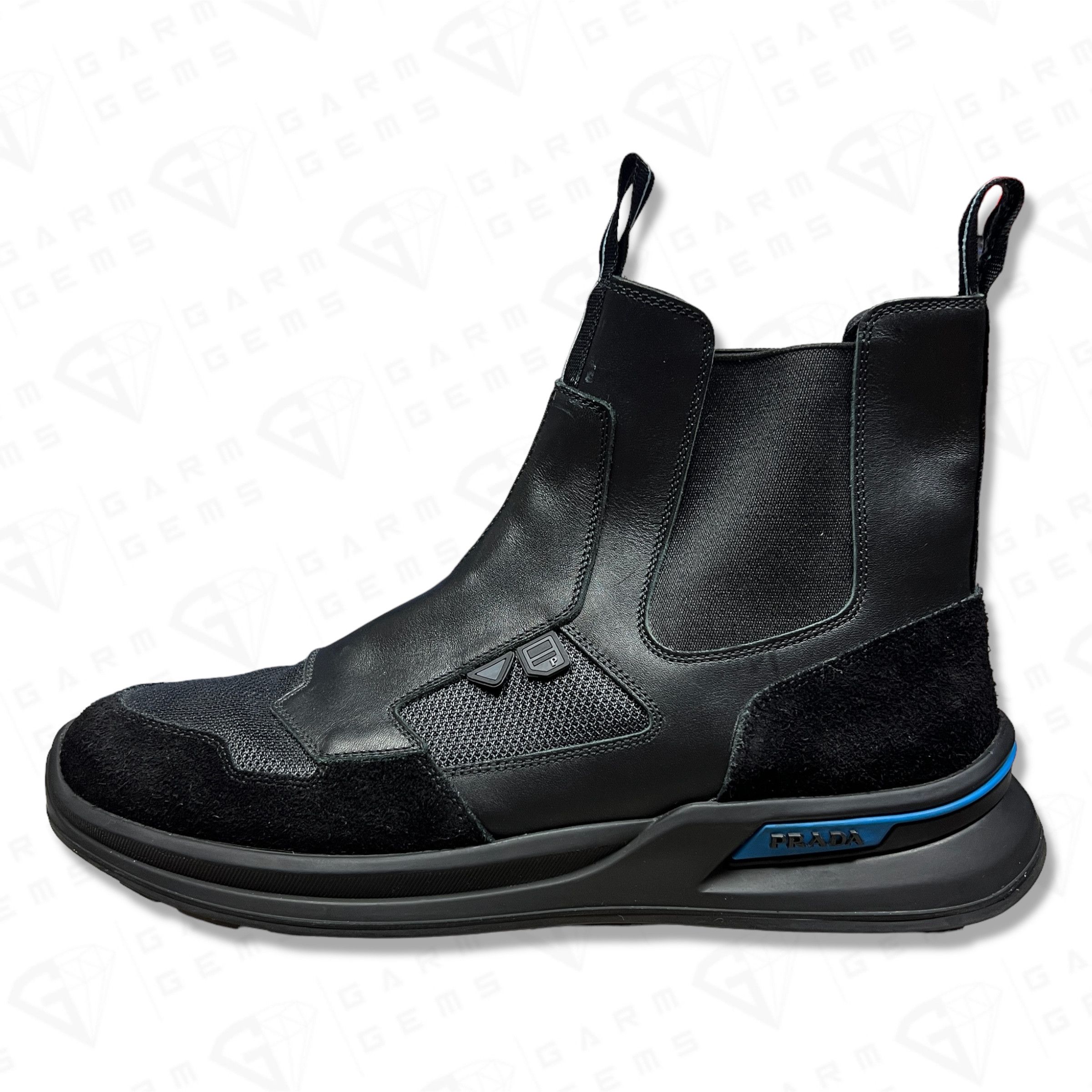 Prada Prada Mechano High Top Trainers Size US 10 / EU 43 - 4 Thumbnail