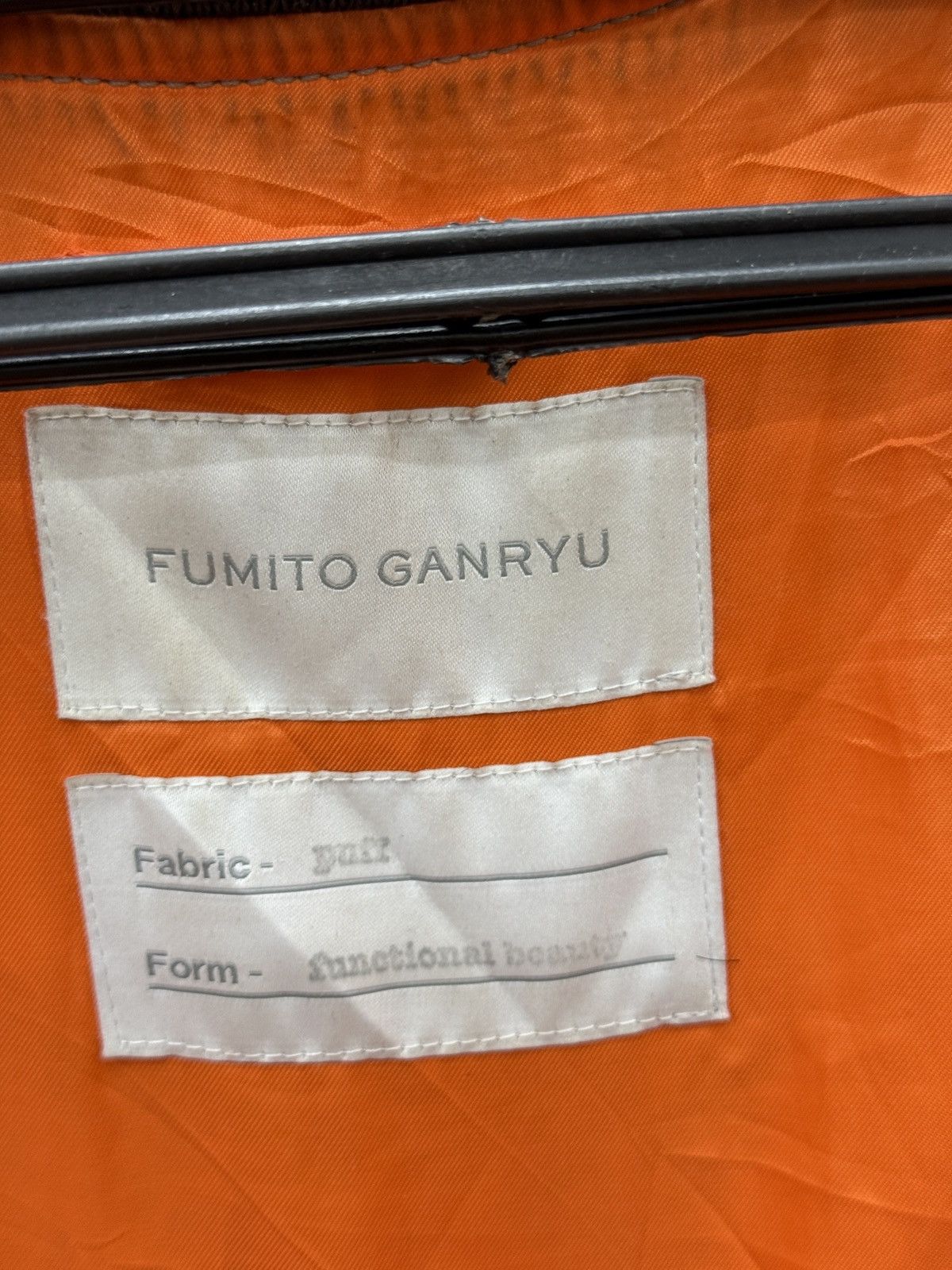 Fumito Ganryu 🔥🔥🔥ARCHIVE AW20 FUMITO GANRYU MA1 BOMBER FLIGHT JACKET Size US M / EU 48-50 / 2 - 8 Thumbnail