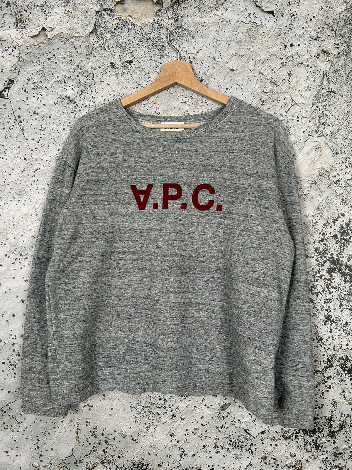 A.P.C. × Vintage APC Paris Hiver 87 Sweatshirt Size US L / EU 52-54 / 3 - 1 Thumbnail