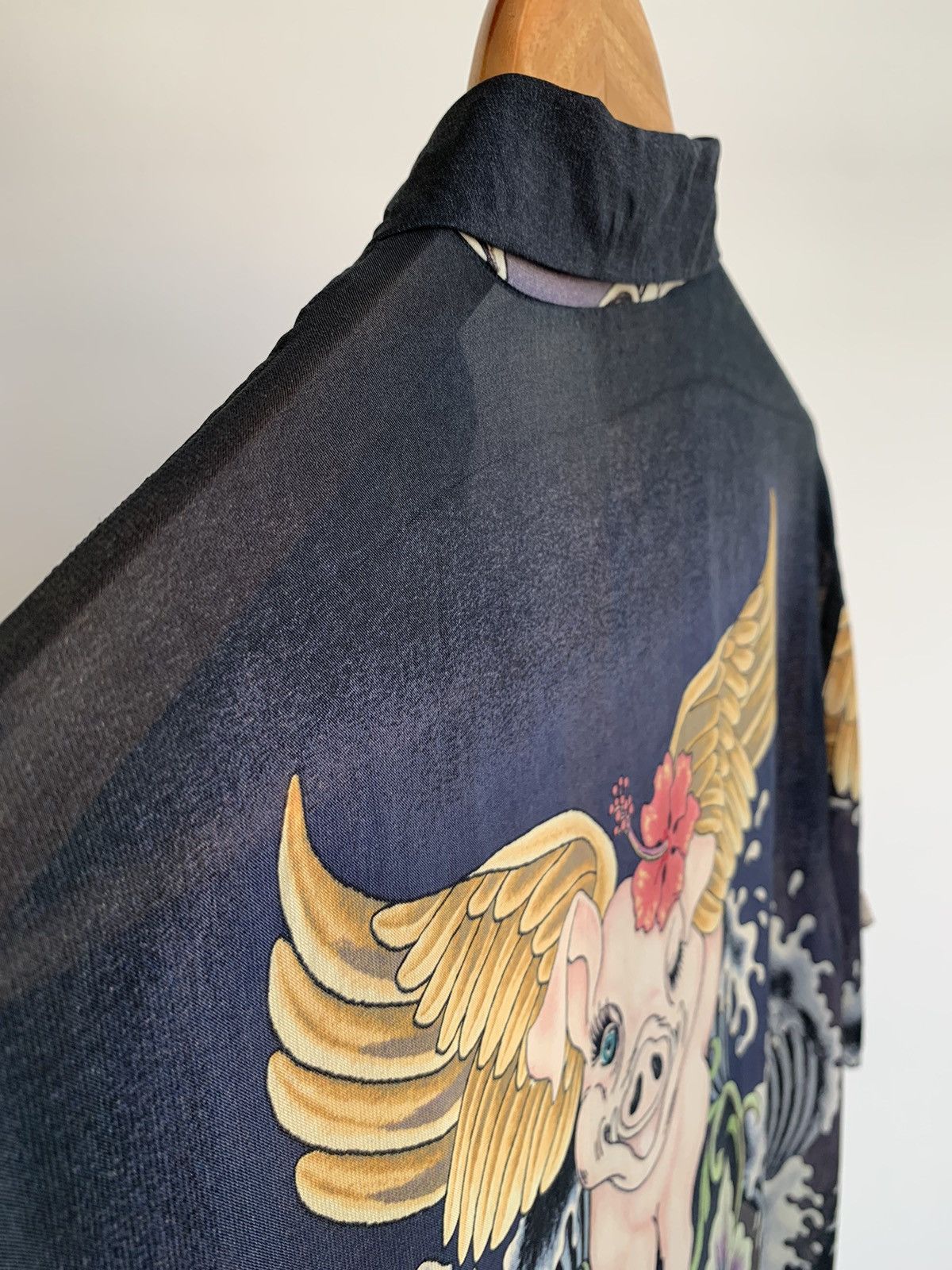Yoshiyuki Konishi Vintage Rare Ficce Yoshiyuki Konishi Pig Art Size US M / EU 48-50 / 2 - 13 Thumbnail