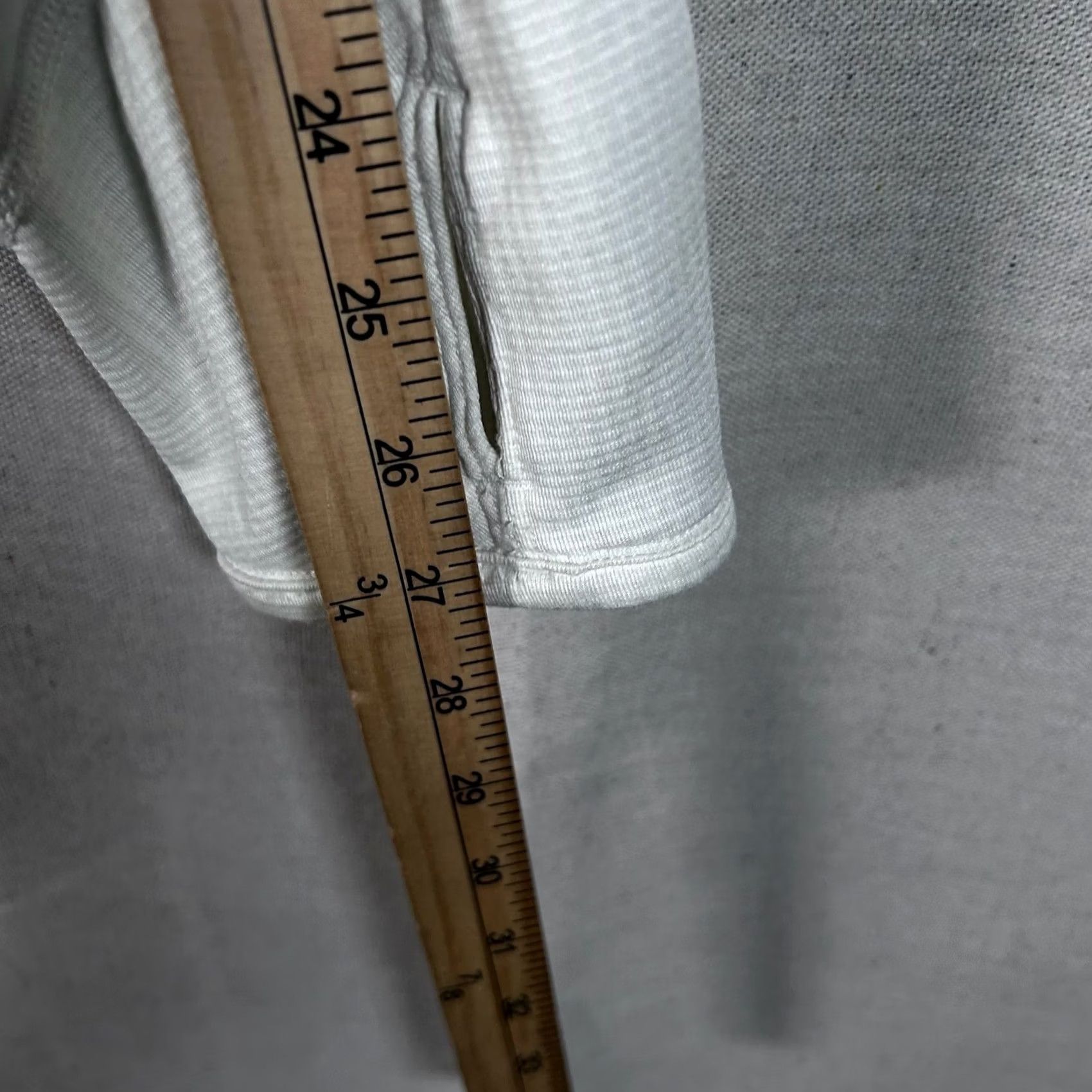 Vintage Janji Womens Stormrunner Fleece Jacket White Grid Full Zip Running XL Size XL / US 12-14 / IT 48-50 - 6 Thumbnail