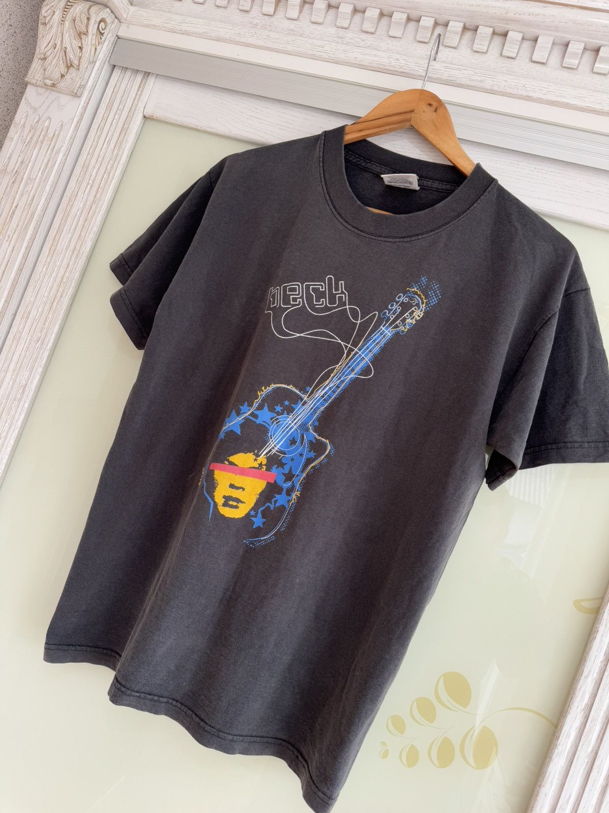 Band Tees × Vintage Vintage 1999 Beck Midnite Vultures Promo T-shirt Guitar Tee Size US M / EU 48-50 / 2 - 3 Thumbnail