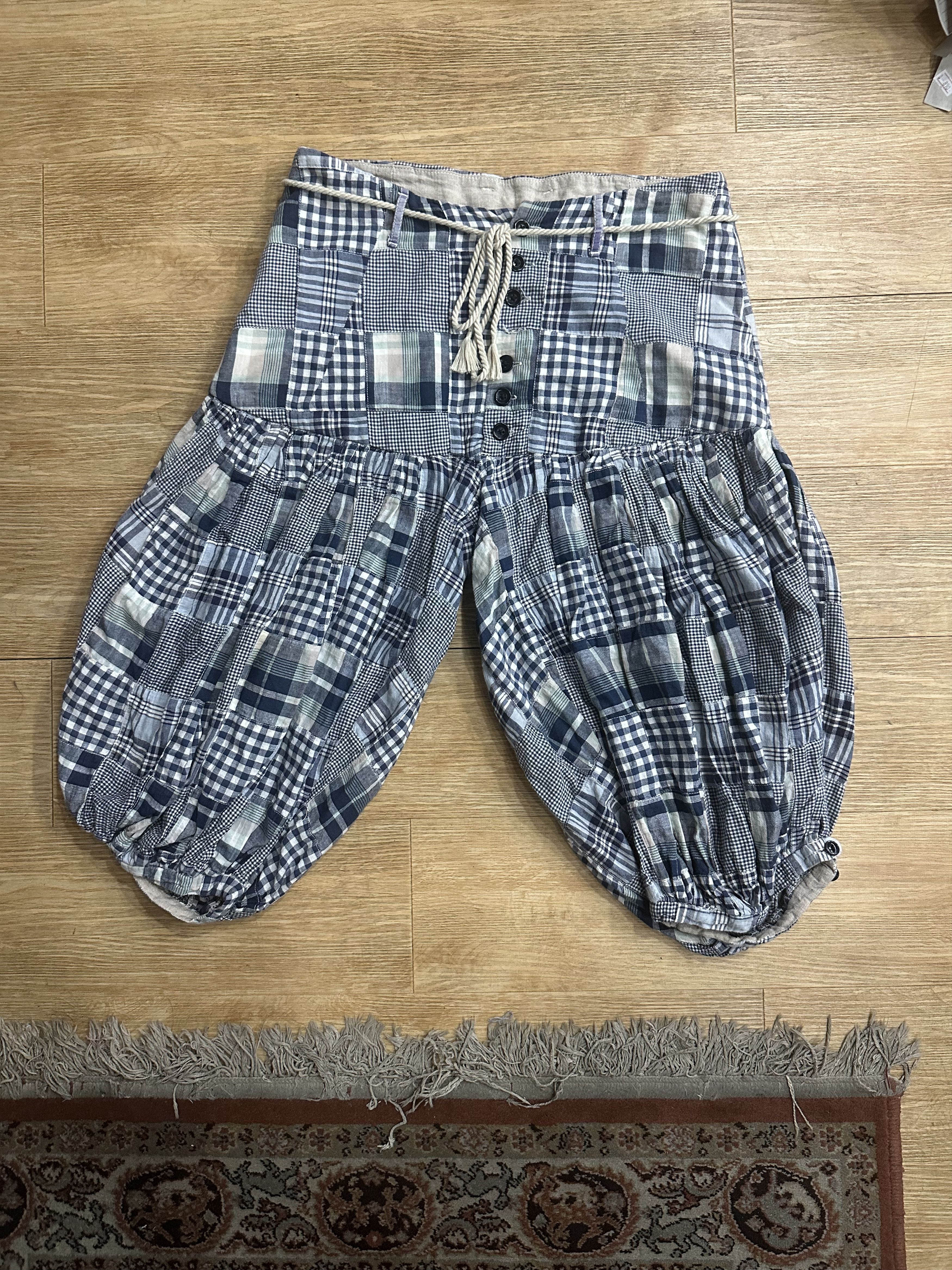 Kapital Kapital Patchwork Balloon Pants Size US 30 / EU 46 - 4 Thumbnail