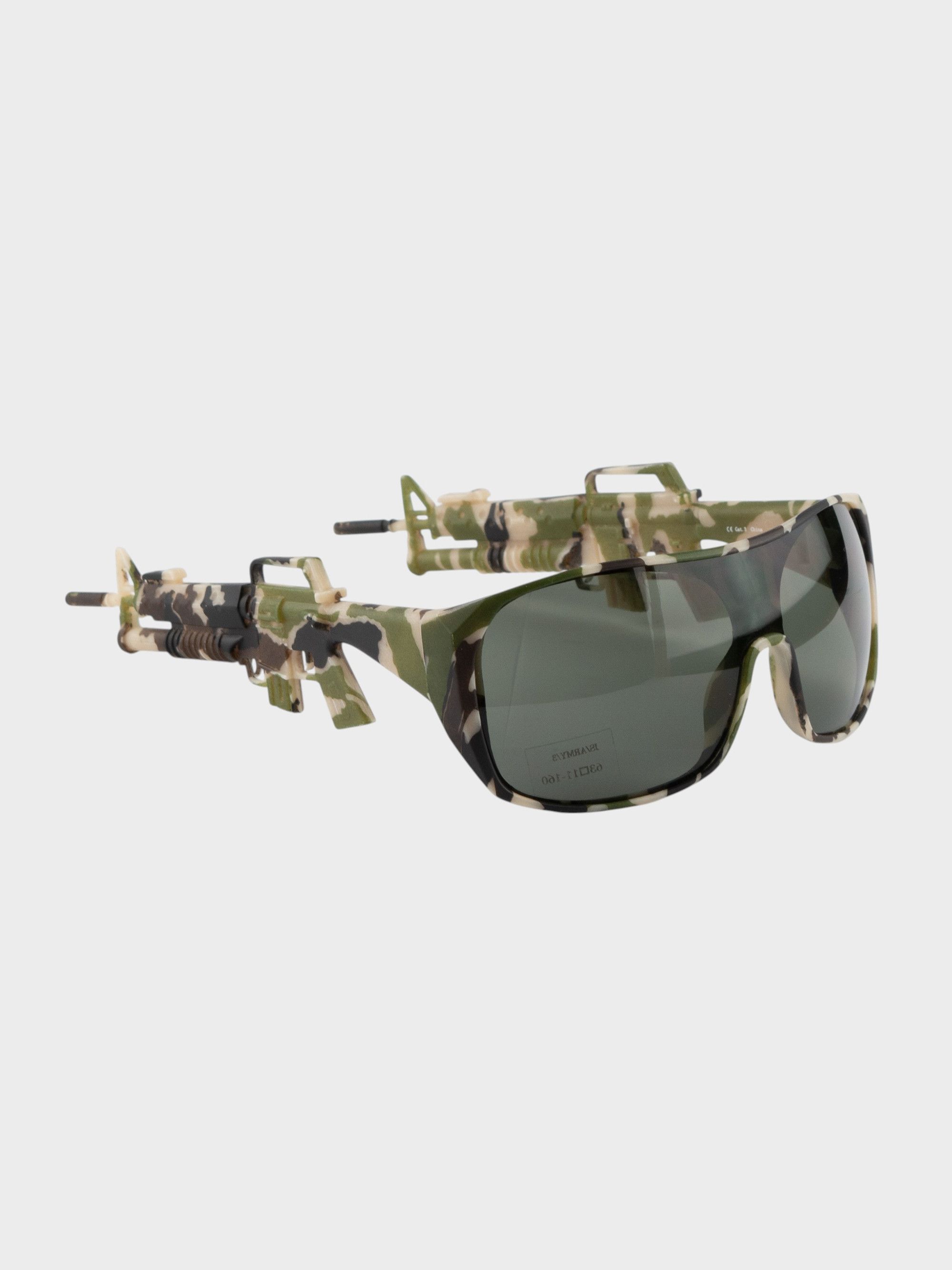 Jeremy Scott × Linda Farrow Linda Farrow X Jeremy Scott - S/S 2013 - army sunglasses Size ONE SIZE - 1 Thumbnail