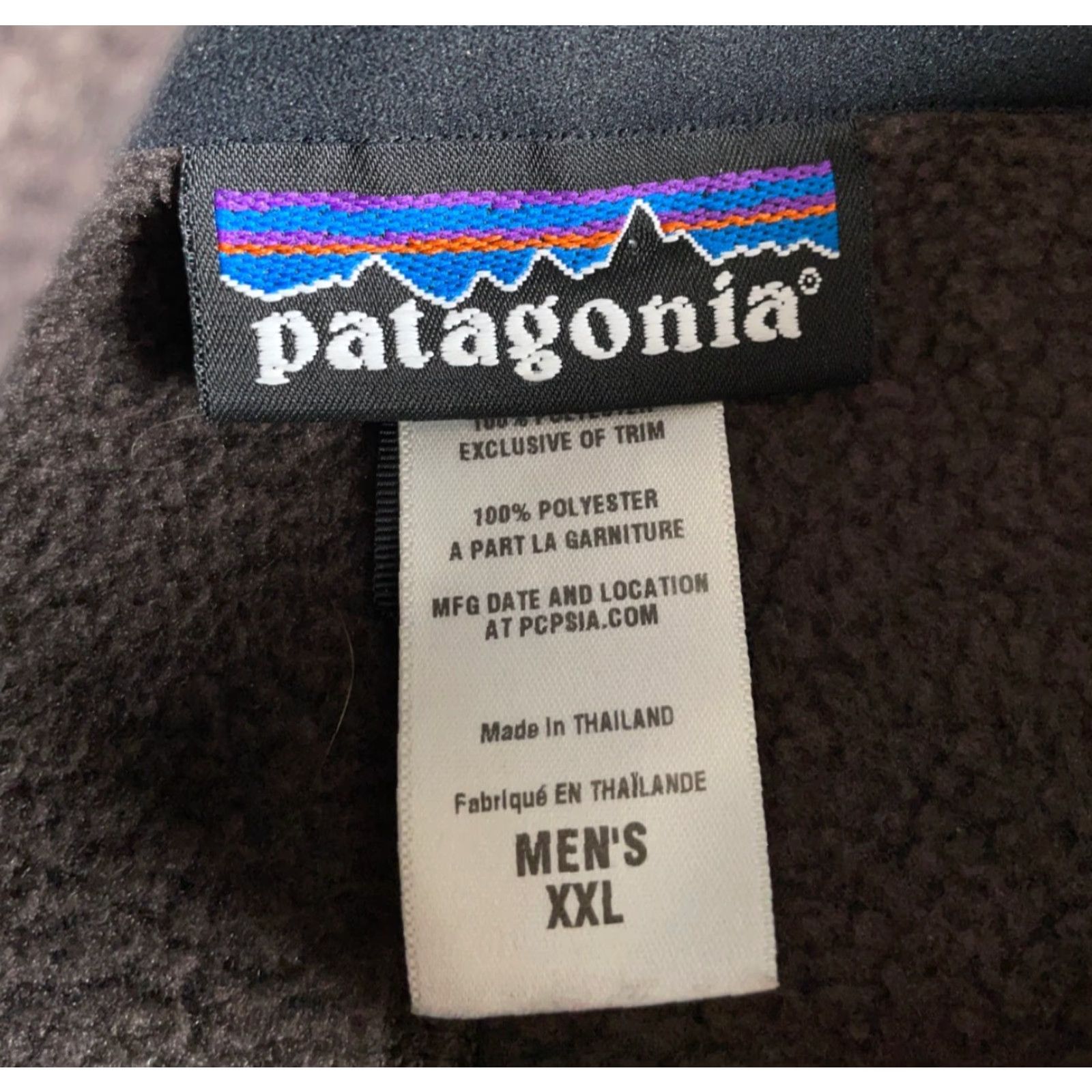 Patagonia Patagonia Better Sweater Sweater Pullover 2XL Brown 1/4 Zip Fleece Nature Hiking Mens Regular Size US XXL / EU 58 / 5 - 3 Thumbnail