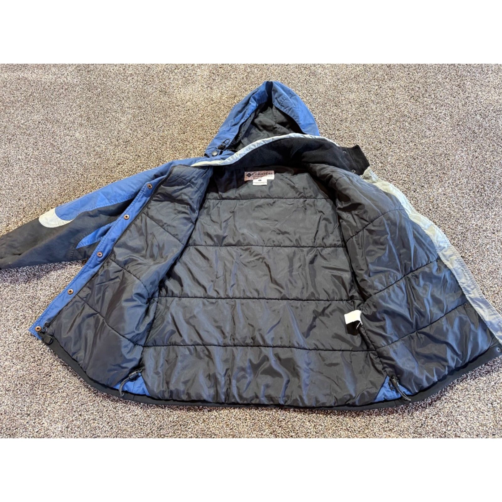 Vintage Columbia Challenge Series Hooded Ski Winter Jacket Coat Women’s L Blue Jacket Women L Blue Ski Winter Hooded Columbia Challenge Series Size L / US 10 / IT 46 - 2 Thumbnail