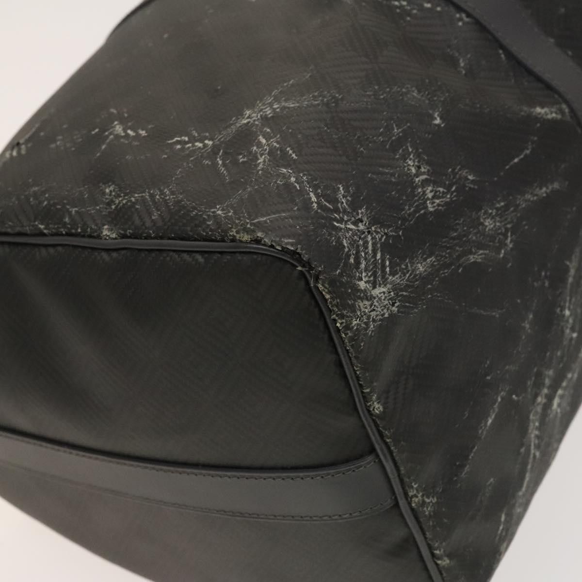 Louis Vuitton LOUIS VUITTON Damier Carbon Keepall 45 Boston Bag Black Size ONE SIZE - 14 Thumbnail