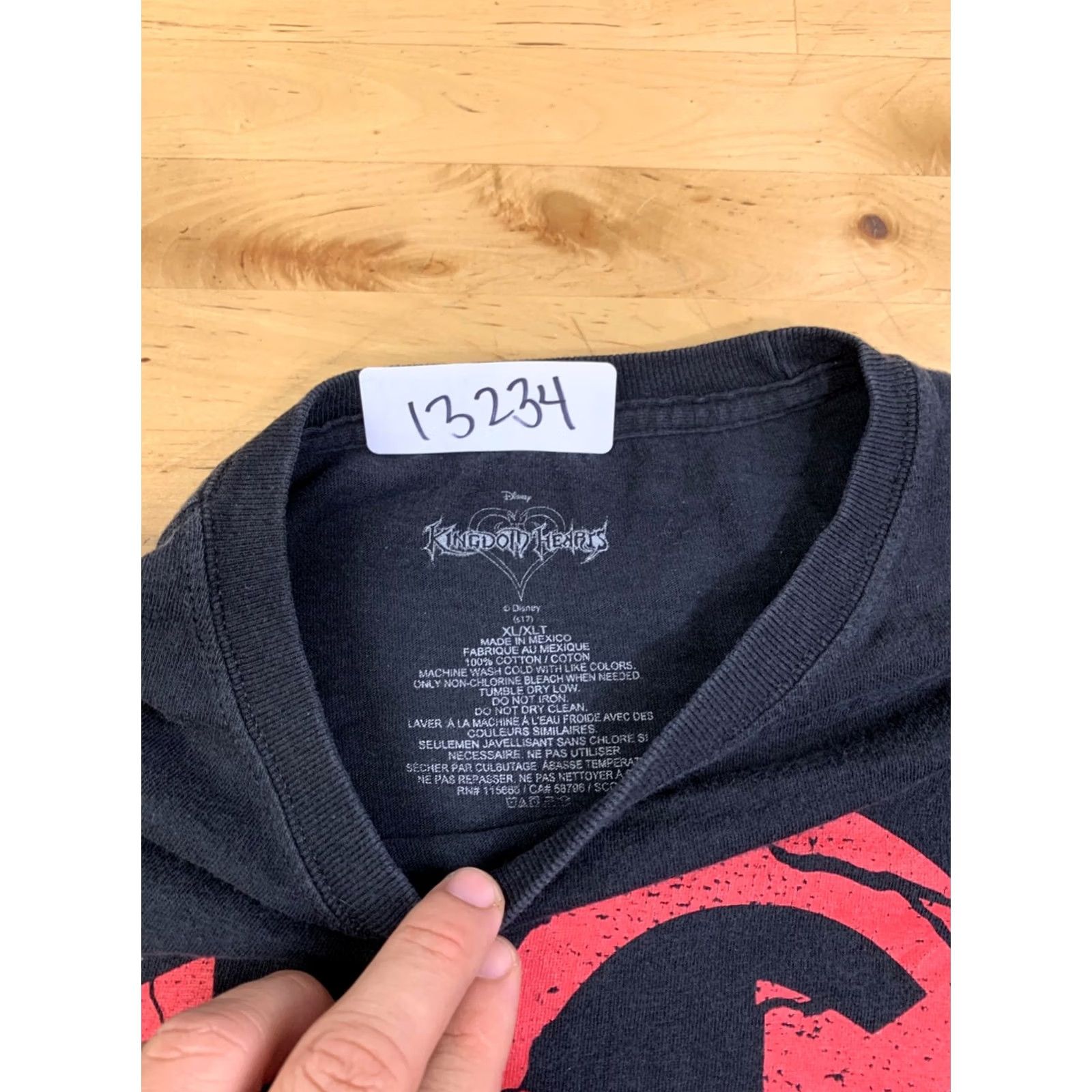 Disney Disney Kingdom Hearts Shirt Men XL Black Heartless Video Game Size US XL / EU 56 / 4 - 2 Thumbnail