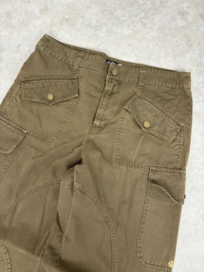 Dolce & Gabbana SS2003 Dolce & Gabbana Khaki Military Cargo Pants Size 28" / US 6 / IT 42 - 6 Thumbnail