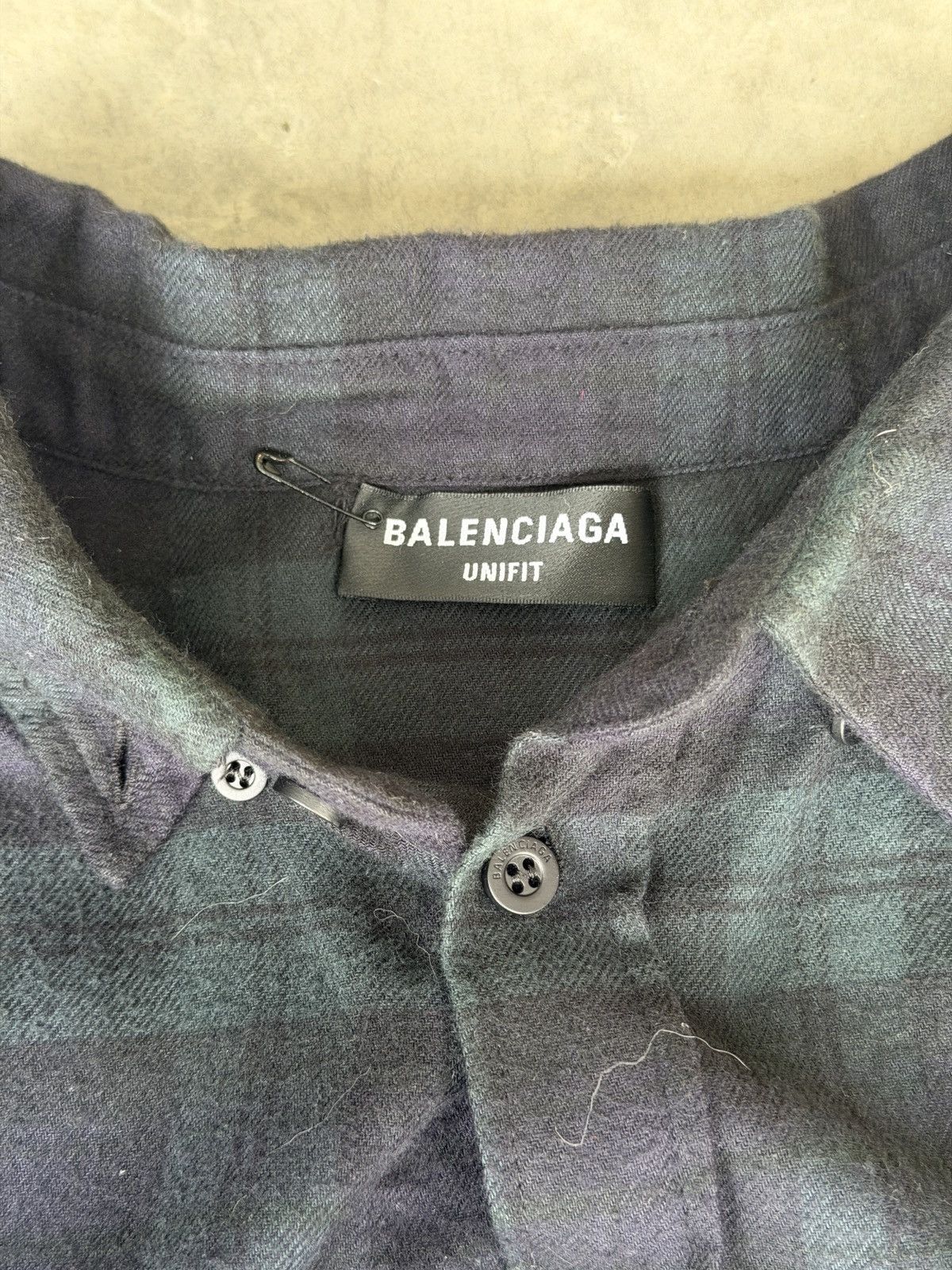 Balenciaga Balenciaga cut up hybrid sweater flannel Size US XL / EU 56 / 4 - 6 Thumbnail