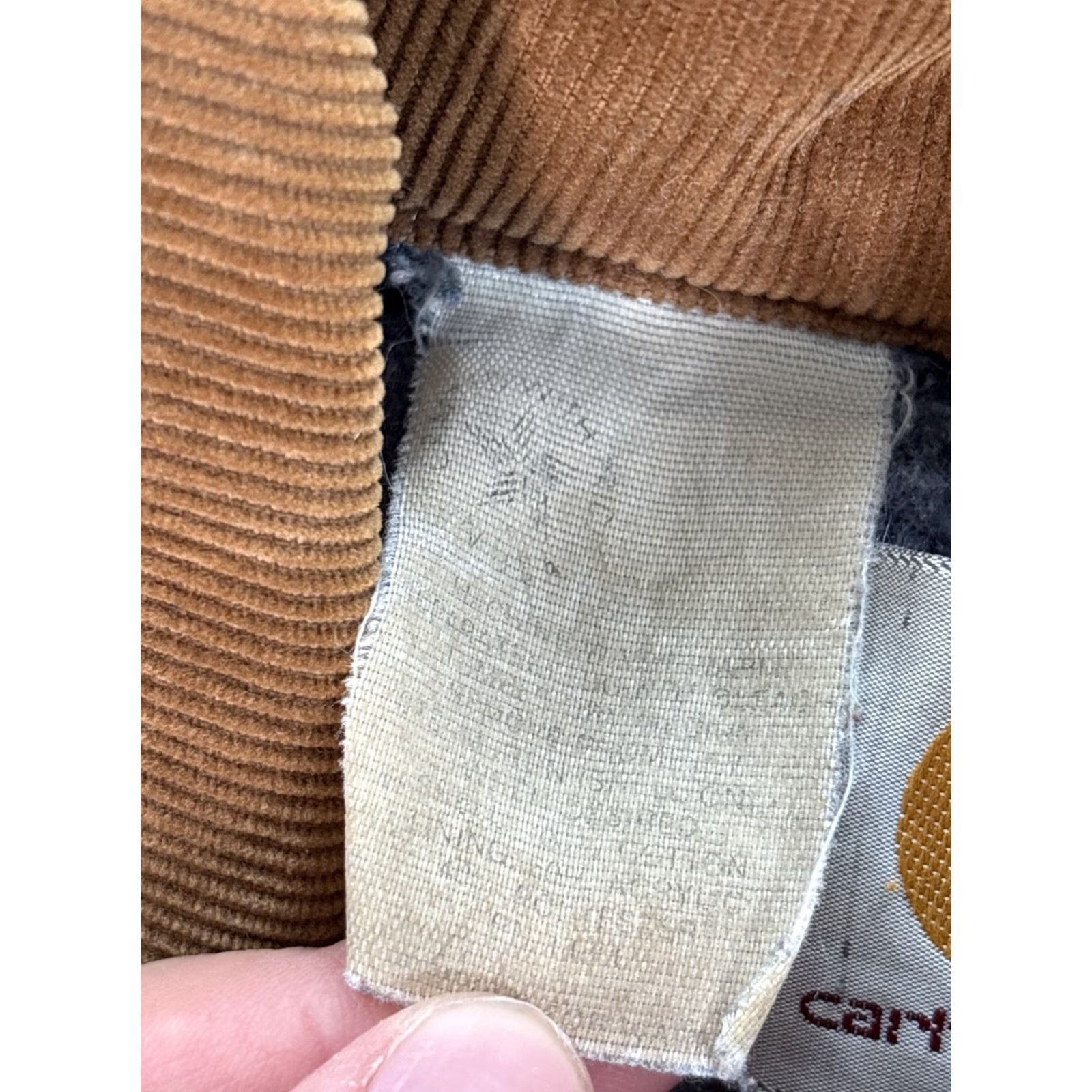 Carhartt VTG Carhartt Jacket Detroit City 80s 90s Workwear USA Wool Lined Canvas Beige Size L Mens Union Made Zipper Logo Short Coat/Outer Jacket/Coat Size US L / EU 52-54 / 3 - 5 Thumbnail