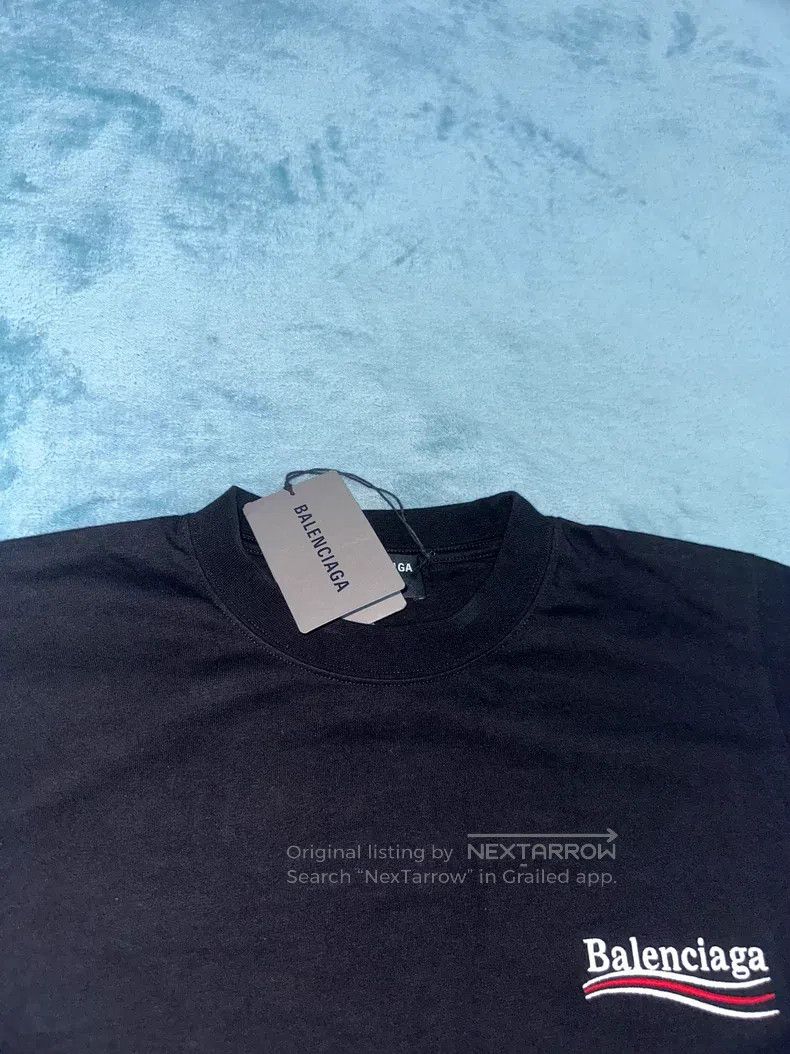 Balenciaga Balenciaga Coke Print Logo Embroidered Short-Sleeve T-Shir Size US M / EU 48-50 / 2 - 3 Thumbnail
