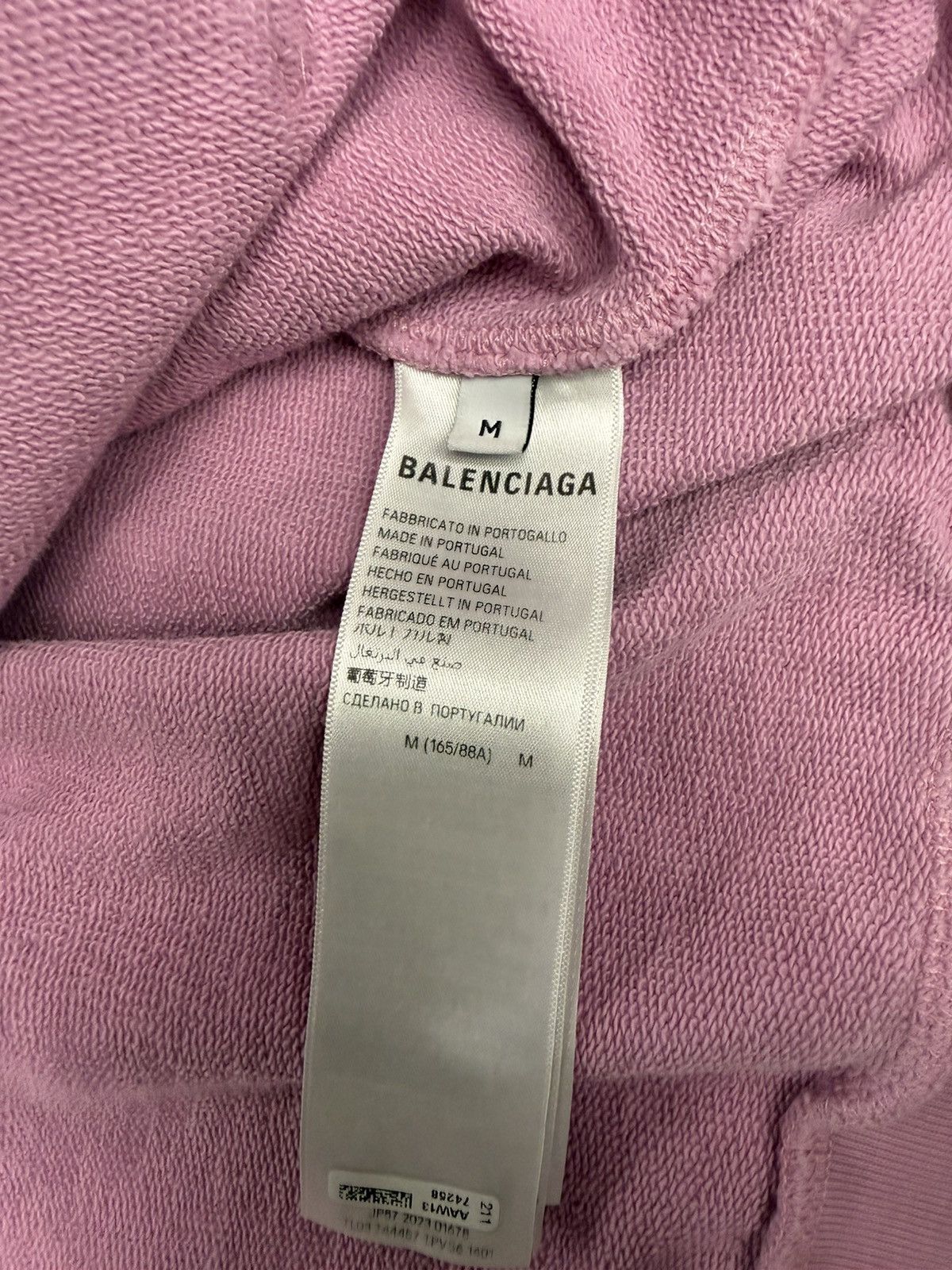 Balenciaga Balenciaga Pink Soccer Zip Up Size US M / EU 48-50 / 2 - 6 Thumbnail