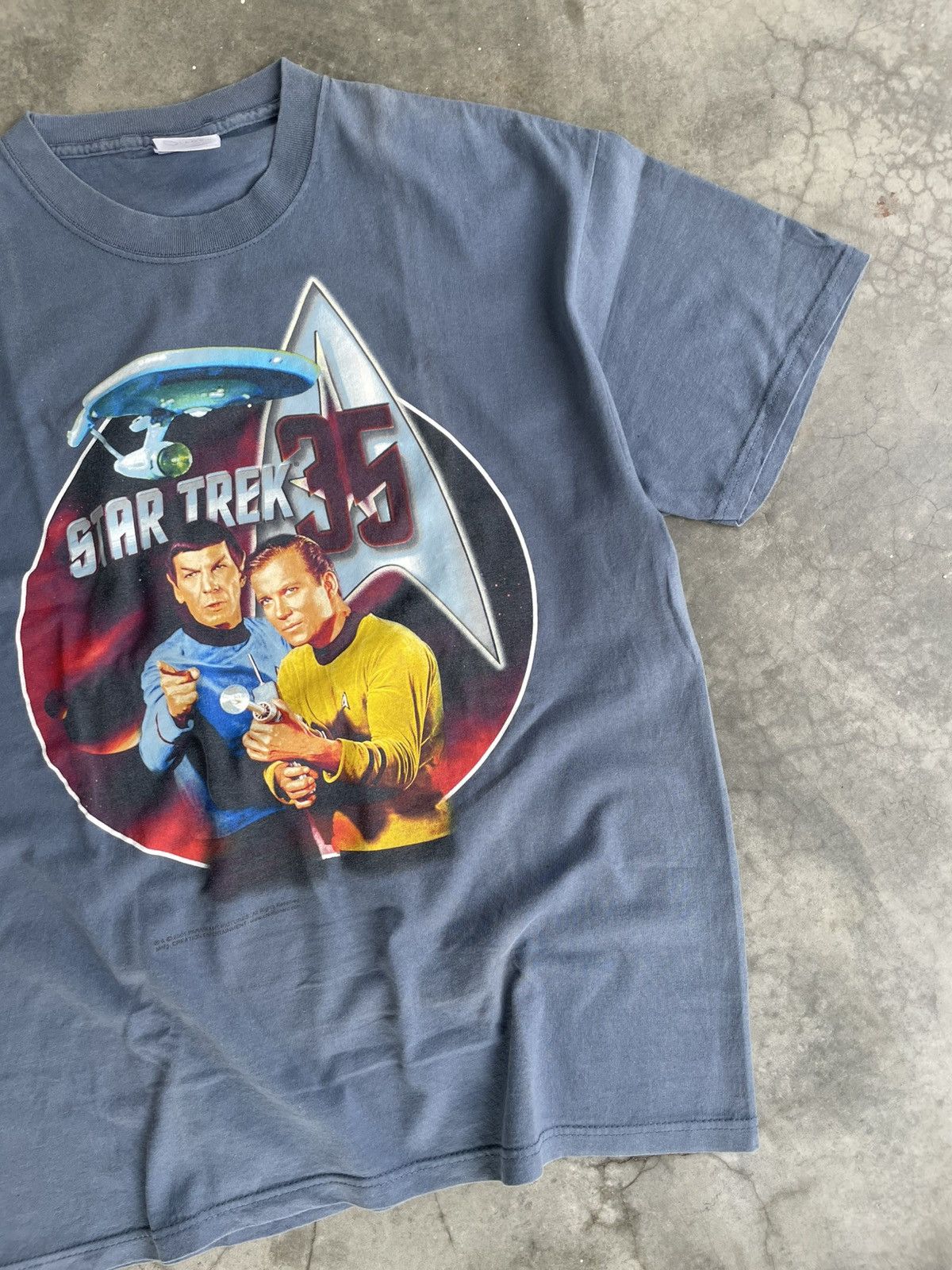 Vintage VTG 00s Star Trek by Paramount Pictures Size US L / EU 52-54 / 3 - 3 Thumbnail