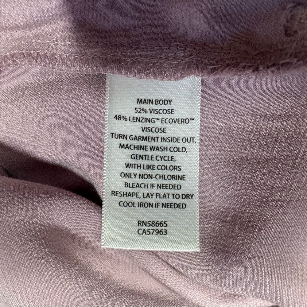 Nordstrom New Nordstrom Tie Front Satin Wide Leg Dusty Rose Pants Siz Size 34" / US 12 / IT 48 - 7 Thumbnail