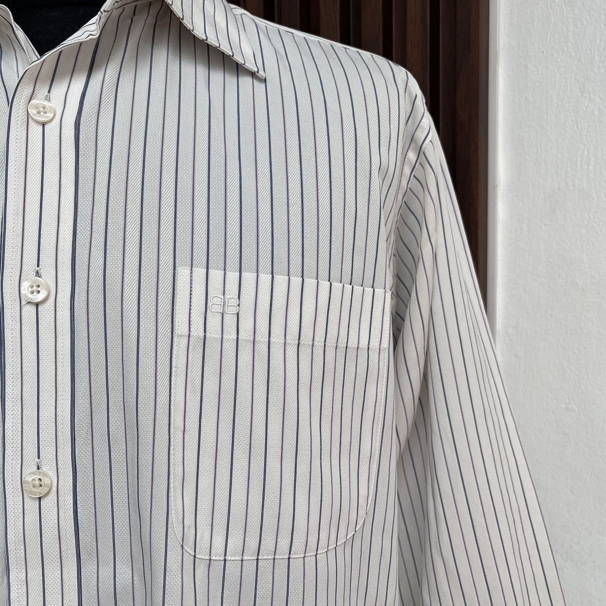 Balenciaga Balenciaga Paris Button Ups Shirt Size US M / EU 48-50 / 2 - 4 Thumbnail