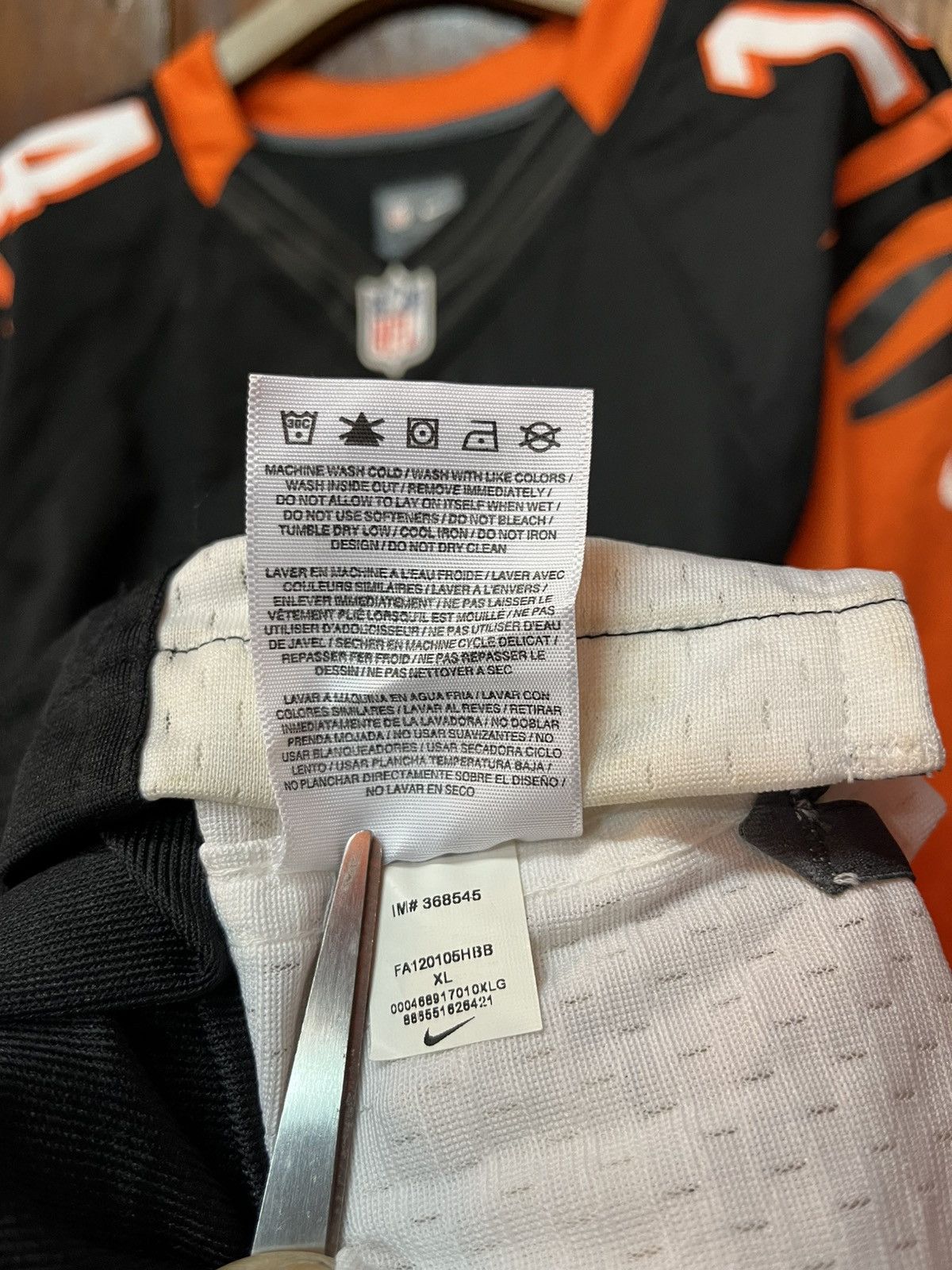 Nike Nike Cincinnati Bengals Andy Dalton #14 NFL JERSEY Size US XL / EU 56 / 4 - 6 Thumbnail
