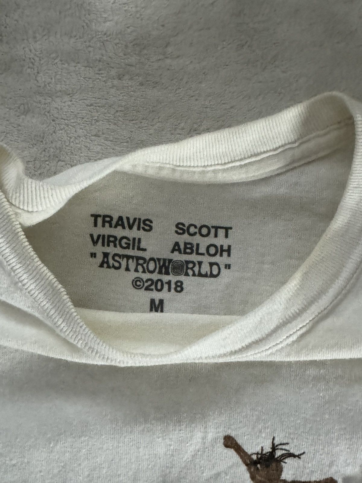 Travis Scott × Virgil Abloh Travis Scott X Virgil collab tee shirt Size US M / EU 48-50 / 2 - 4 Thumbnail